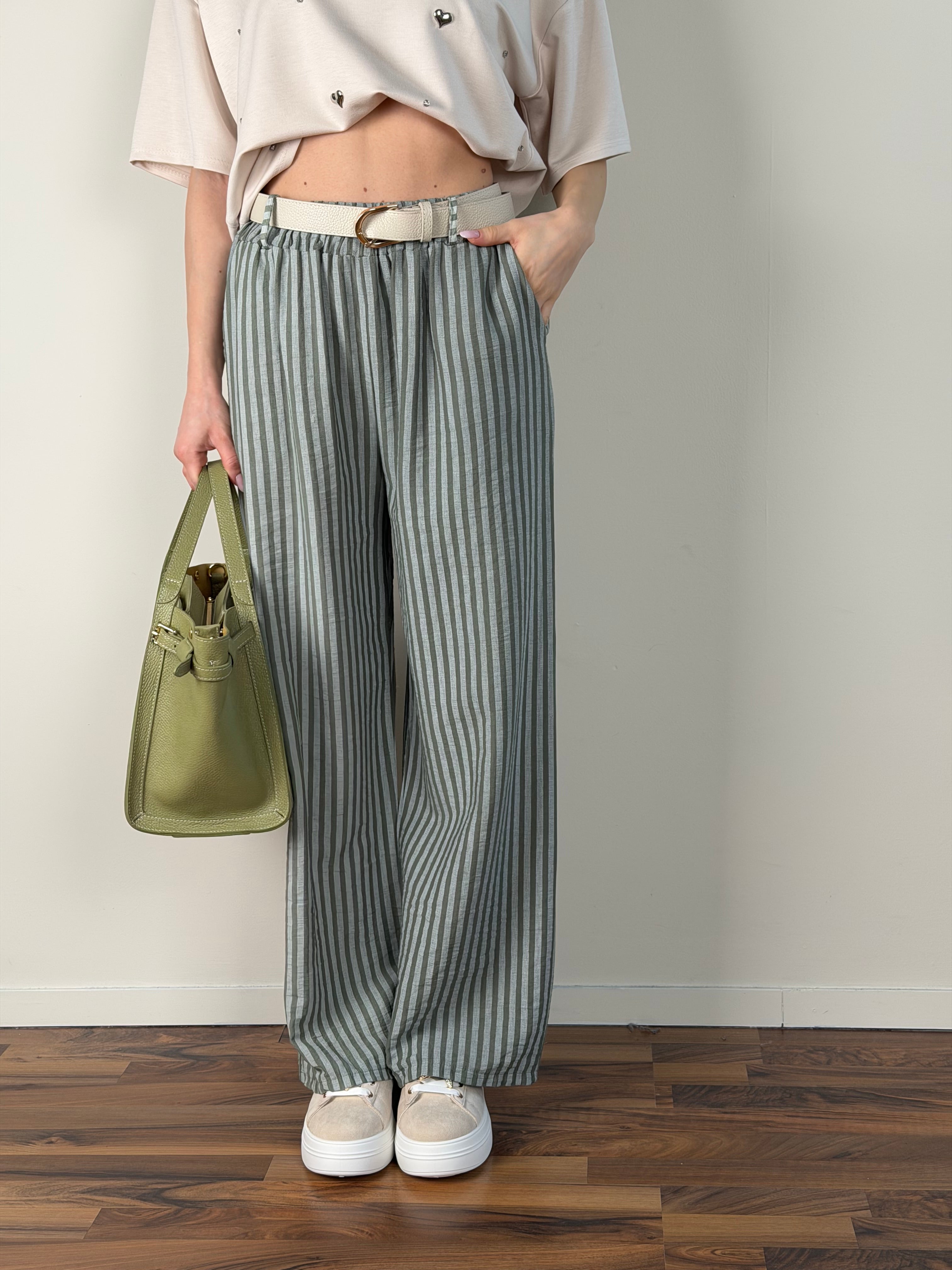 Pantalone Essenza verde