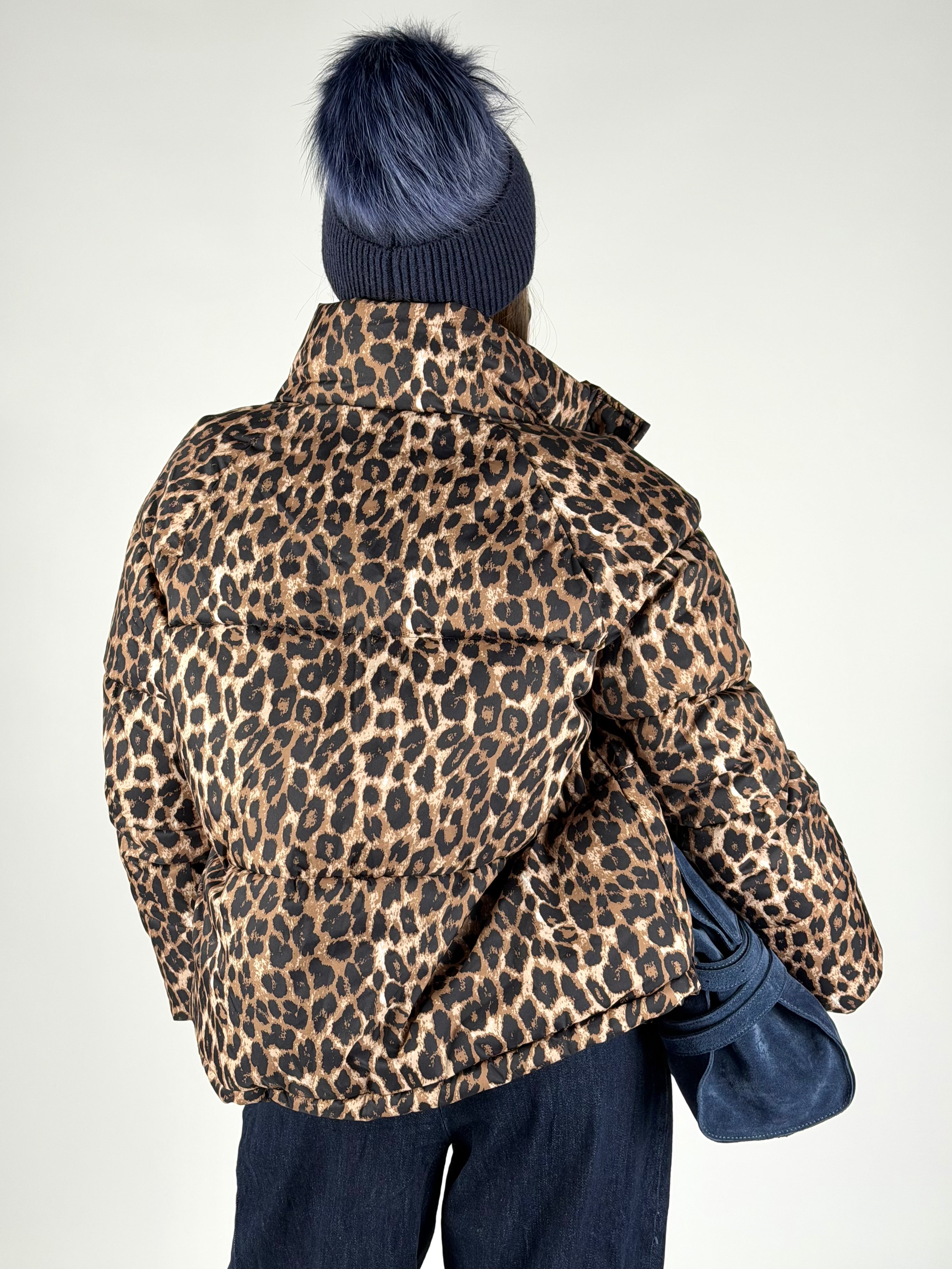 Piumino Leopard