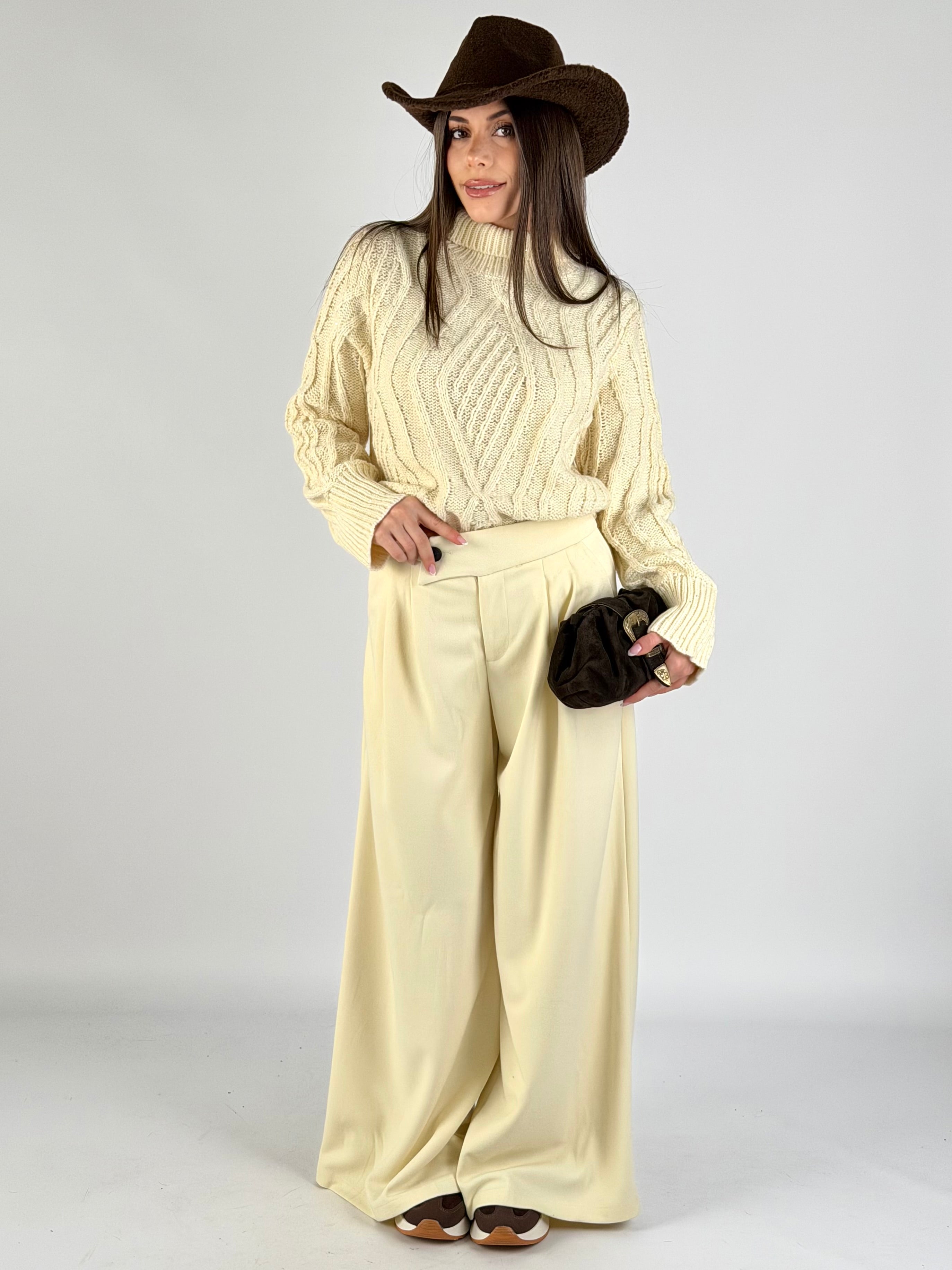 Pantalone Office panna