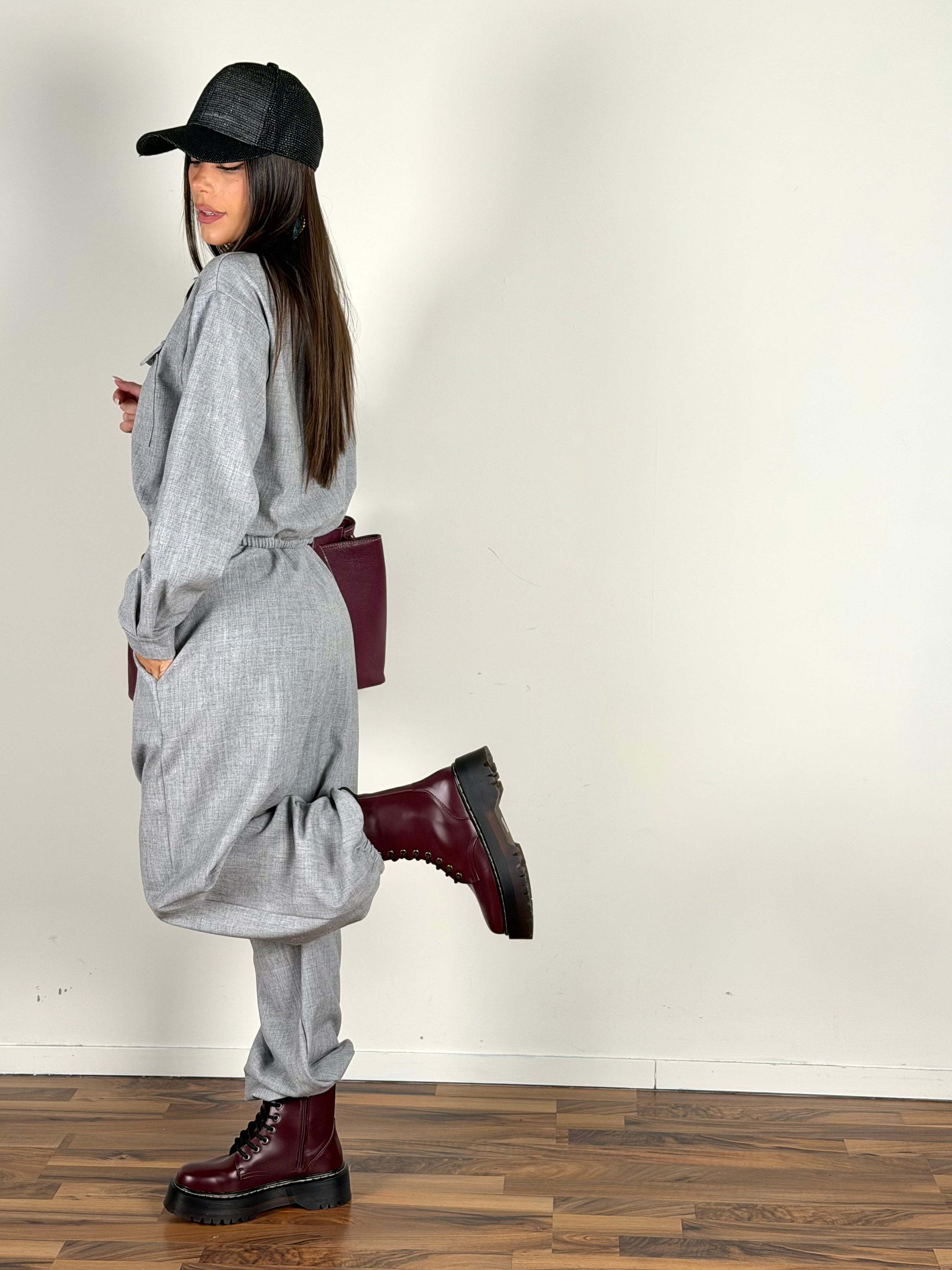 Camicia completo Trix grigio