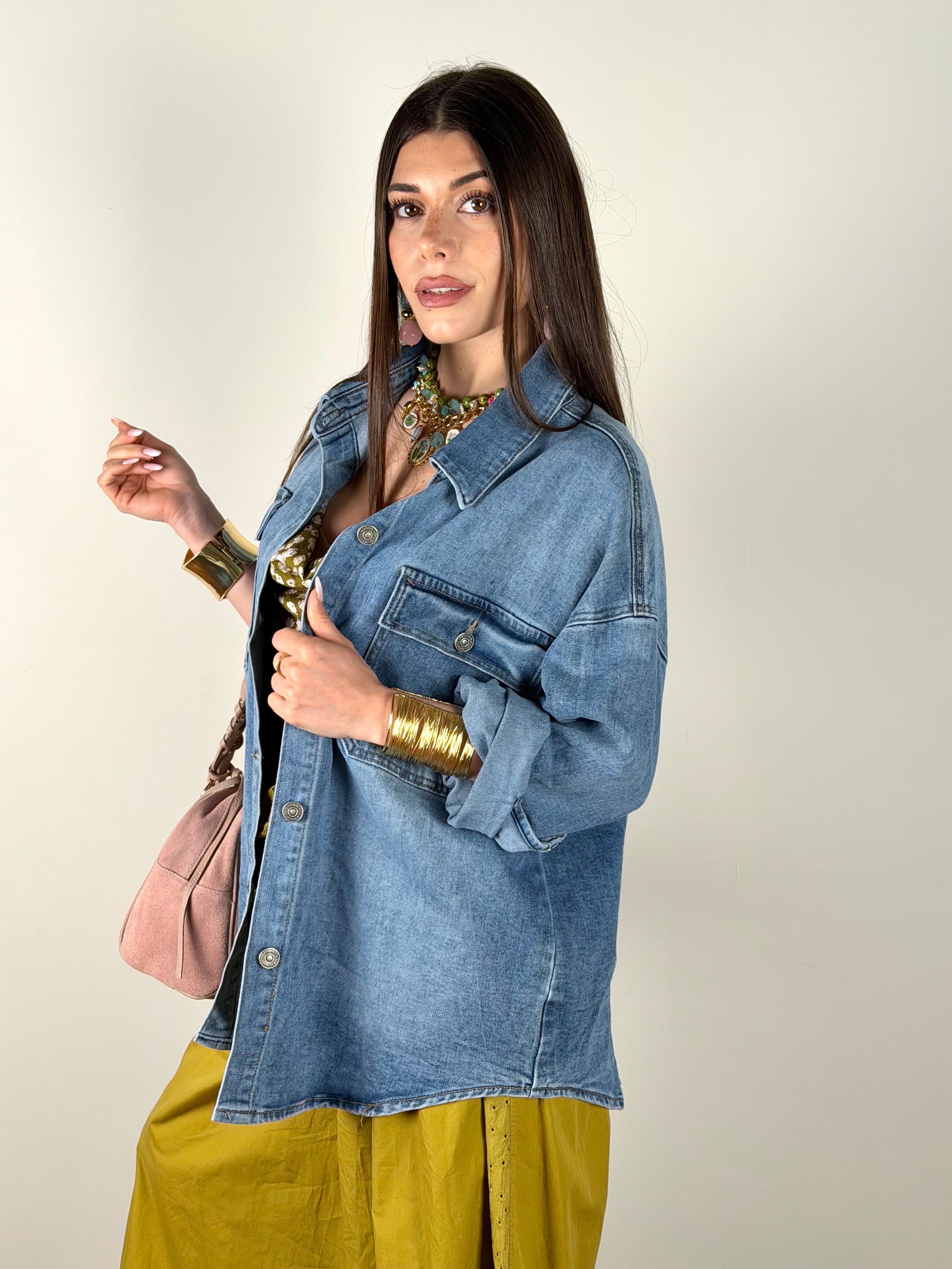 Camicia di jeans primavera