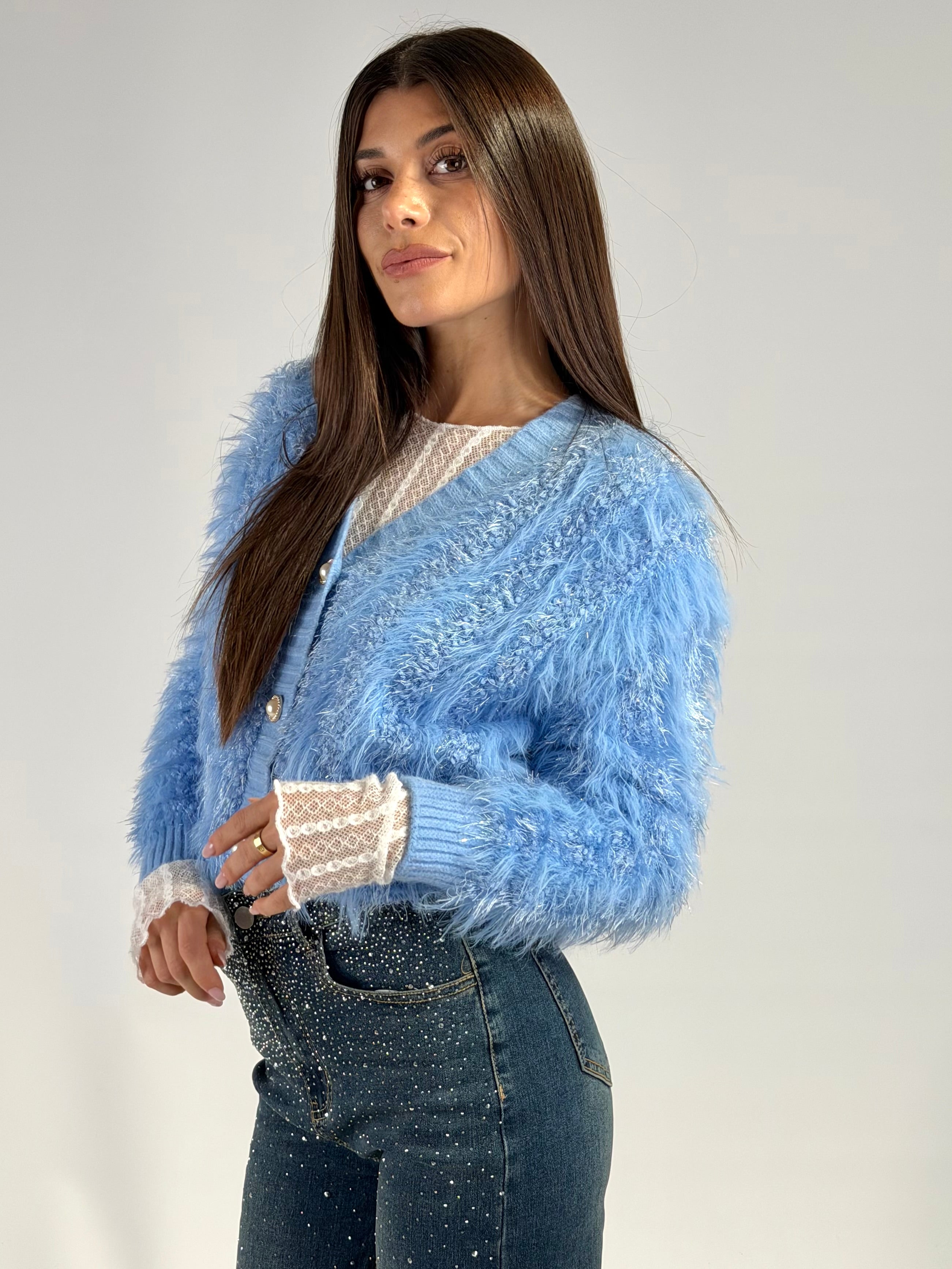 Maglione cardigan mary celeste