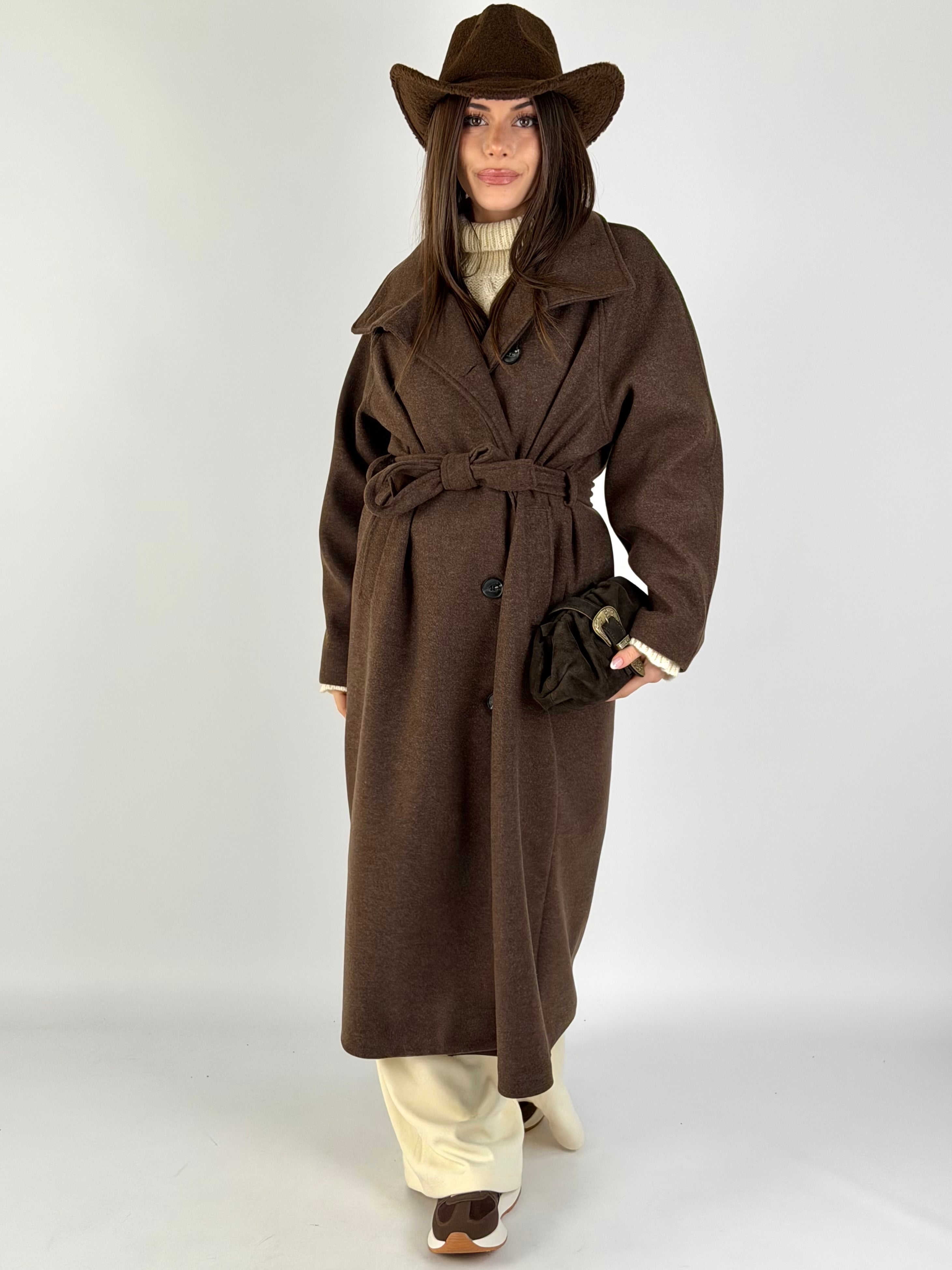 Cappotto Office moro