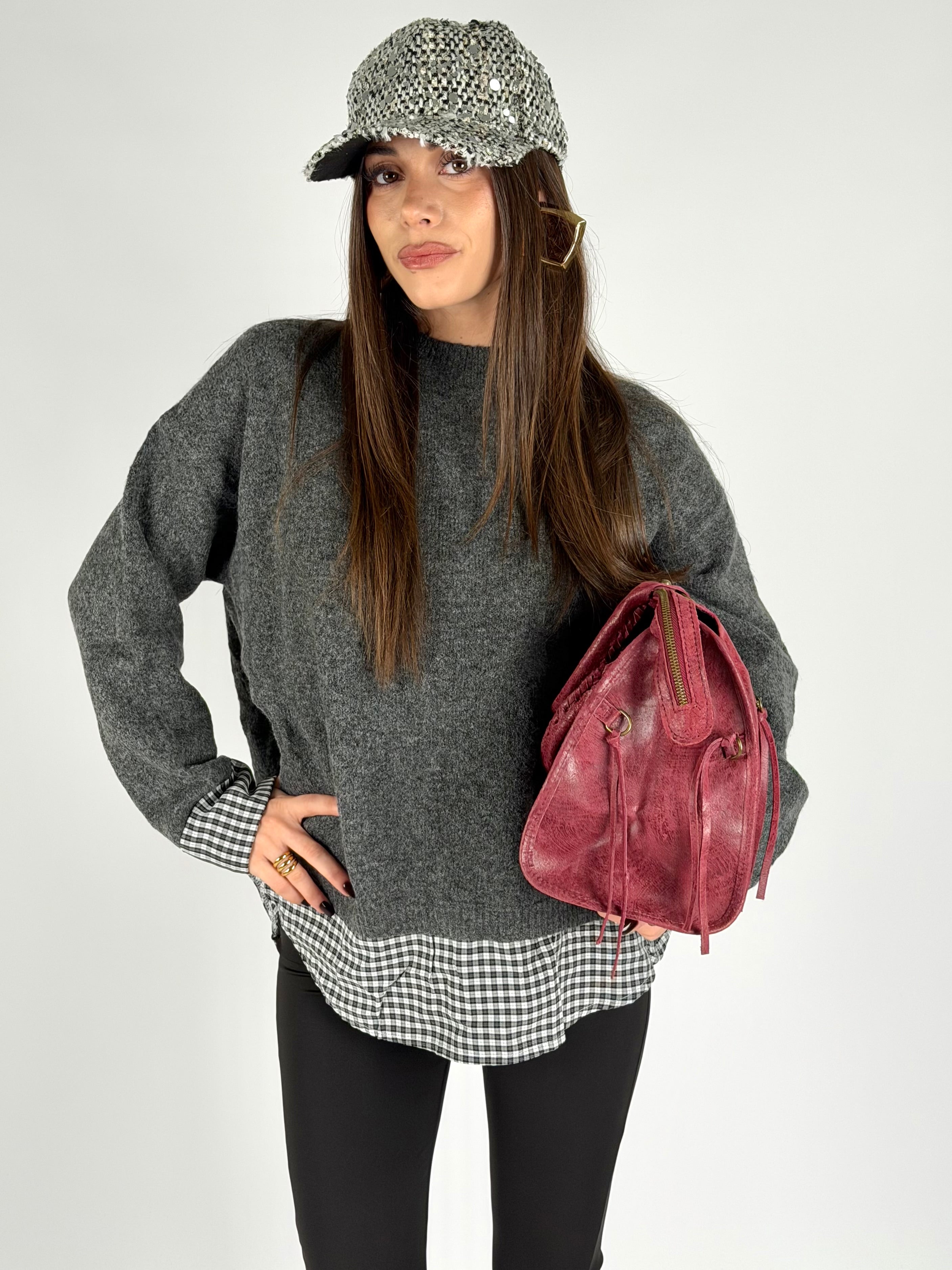 Maglia Margot grigia