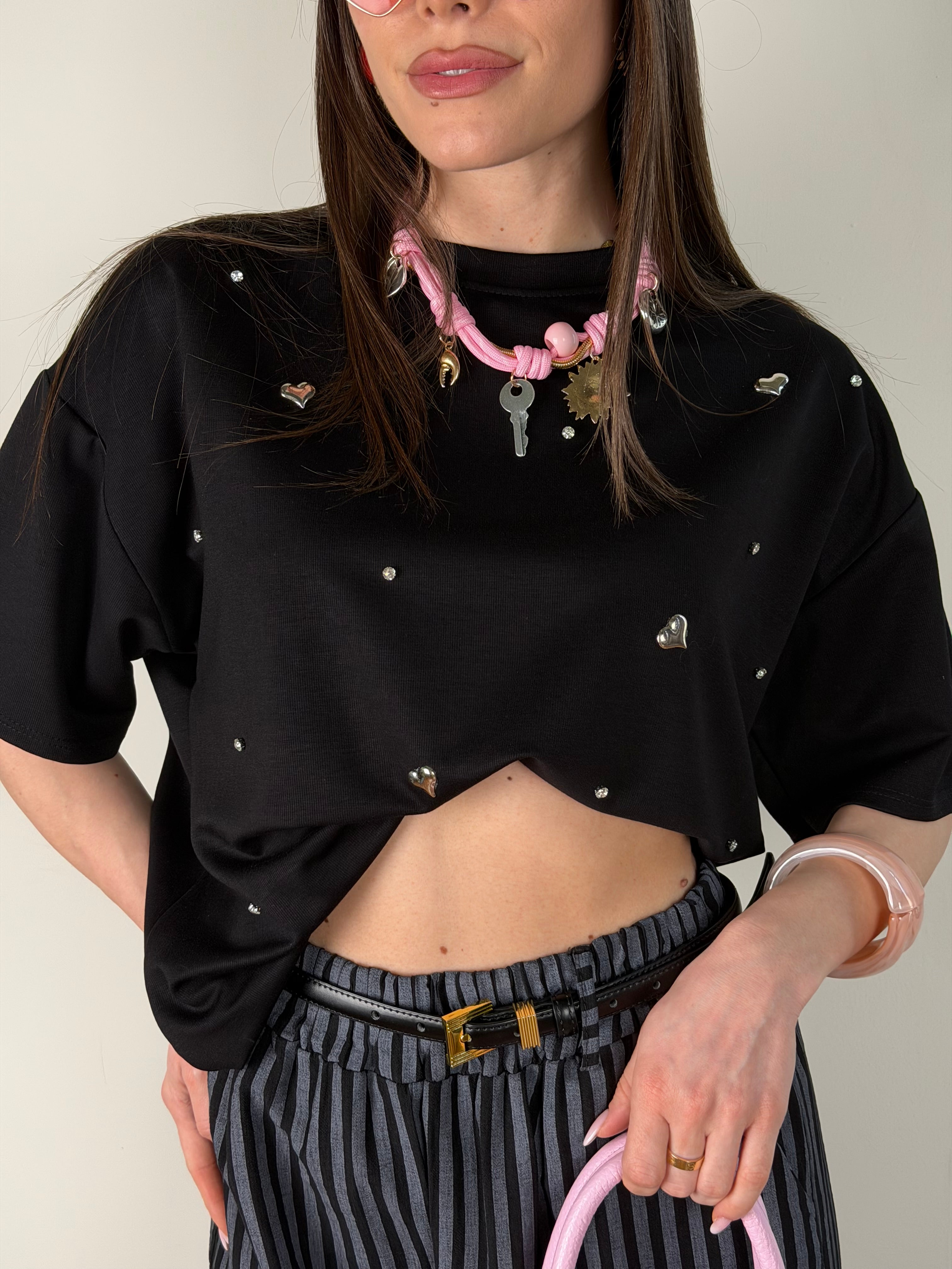 T-shirt Essenza nero