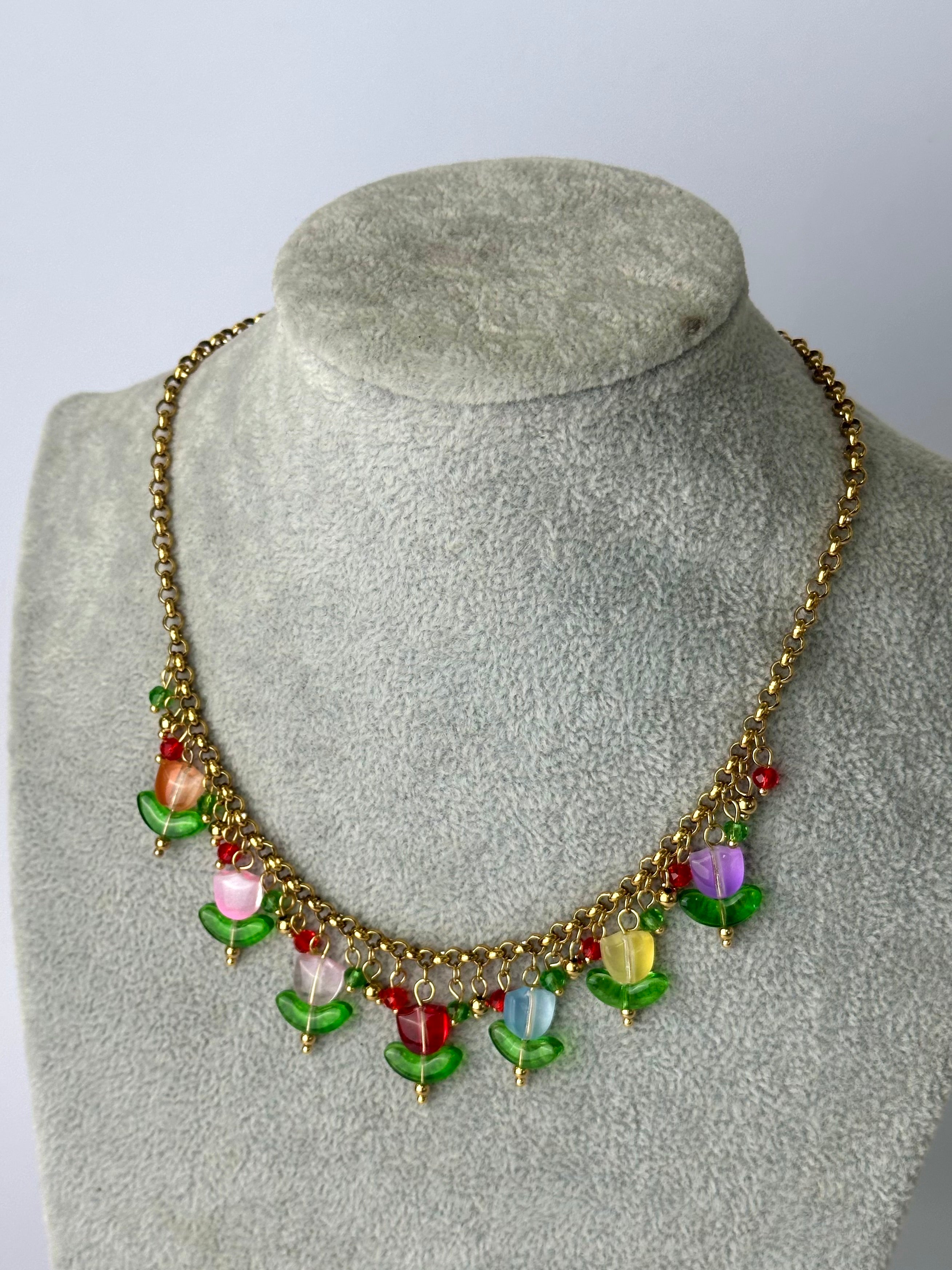 Maxi Collana tulipani