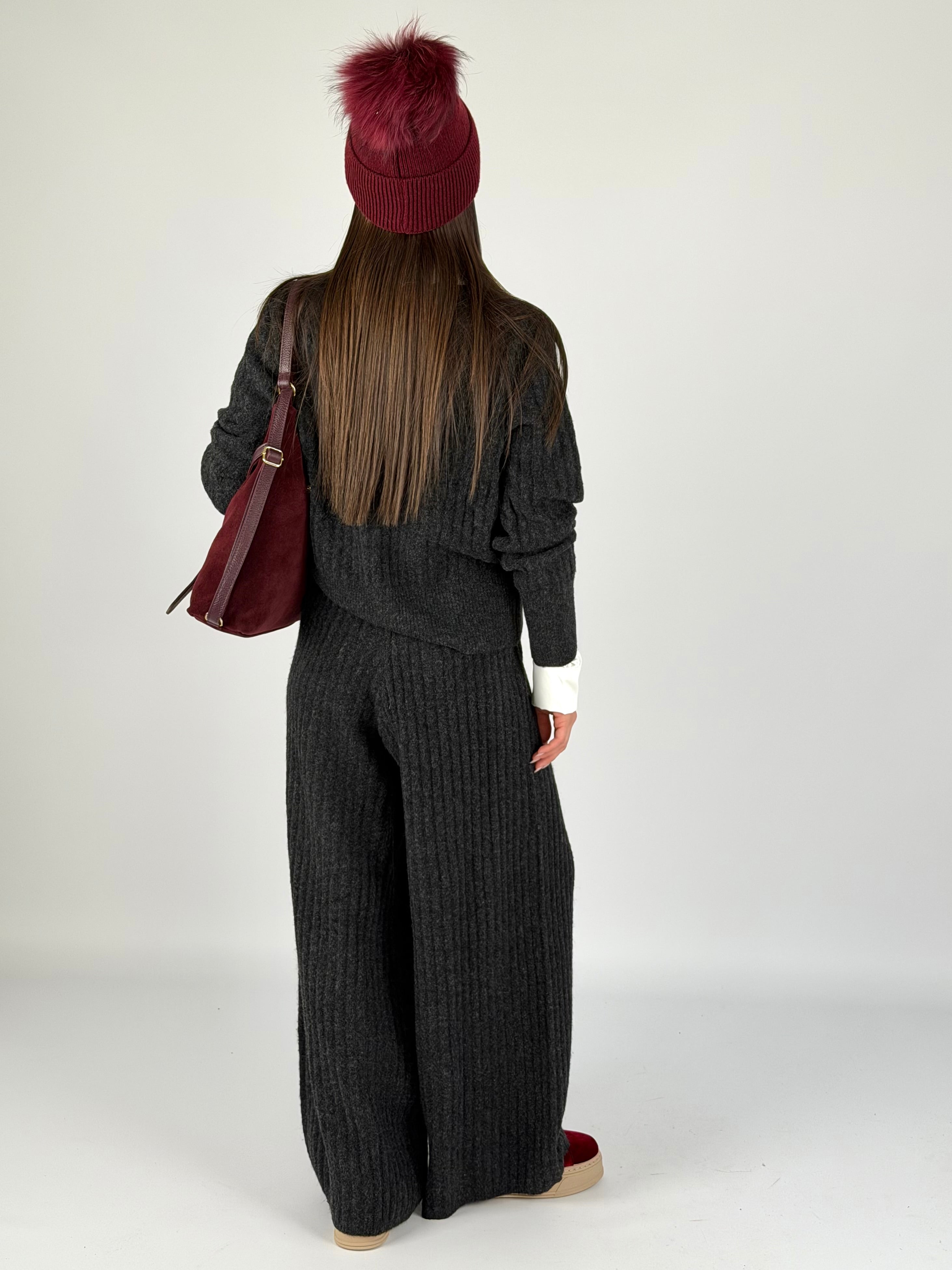 Pantalone tuta sportiva Venere nera