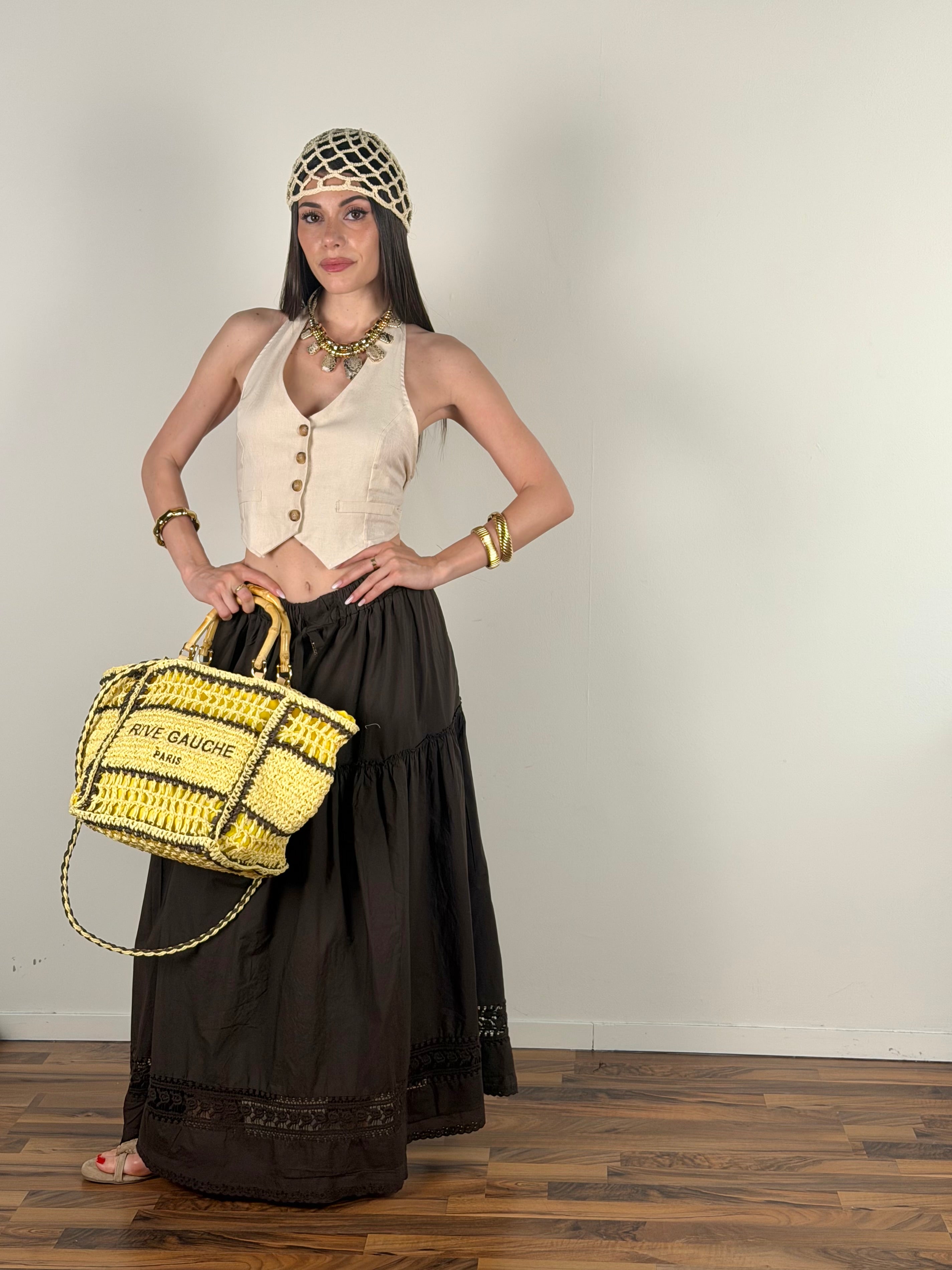 Top Dorotea beige