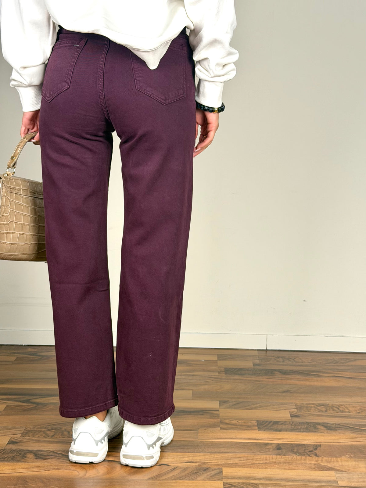 Jeans Indie bordeaux