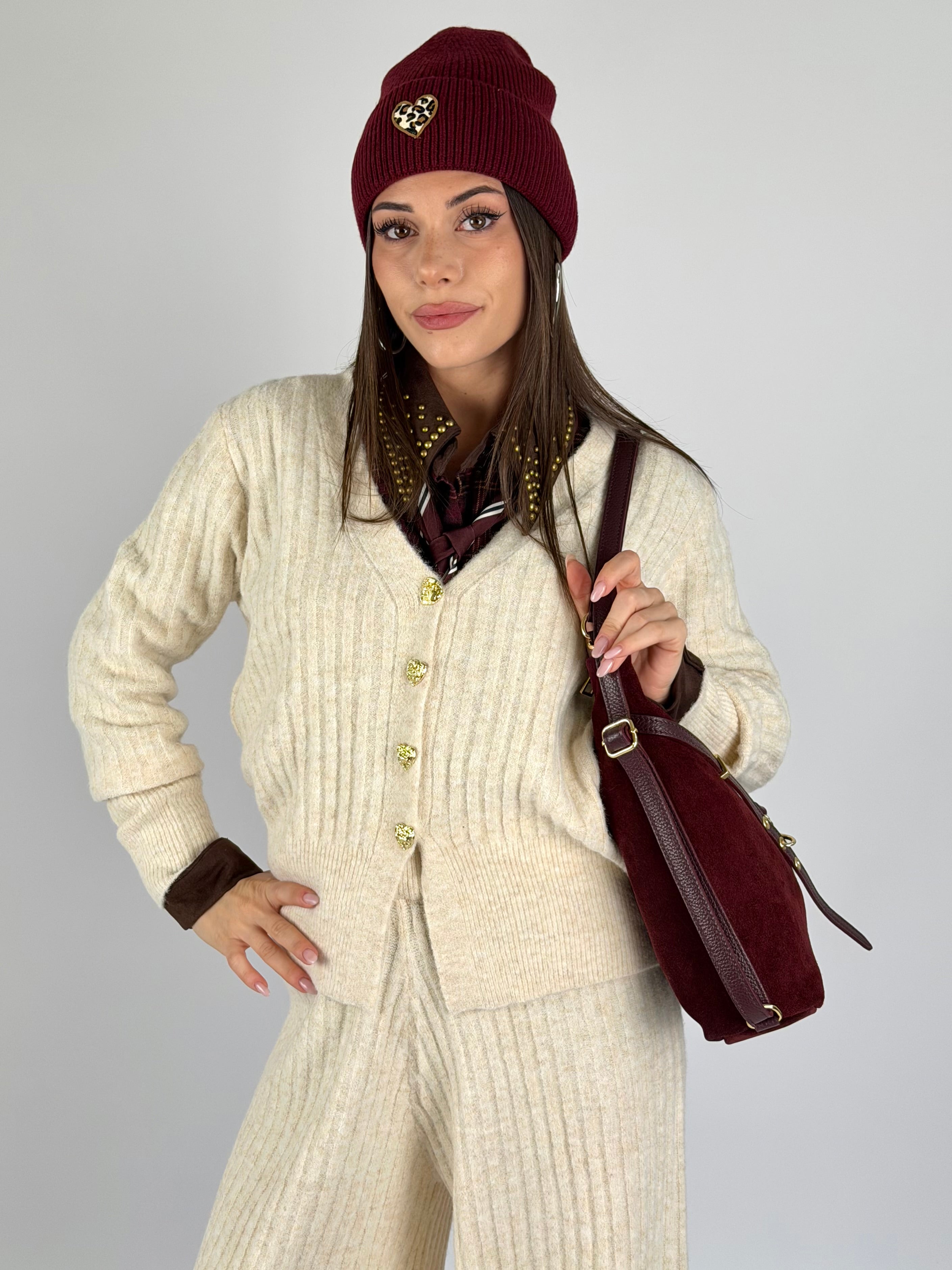 Maglia tuta sportiva Venere panna