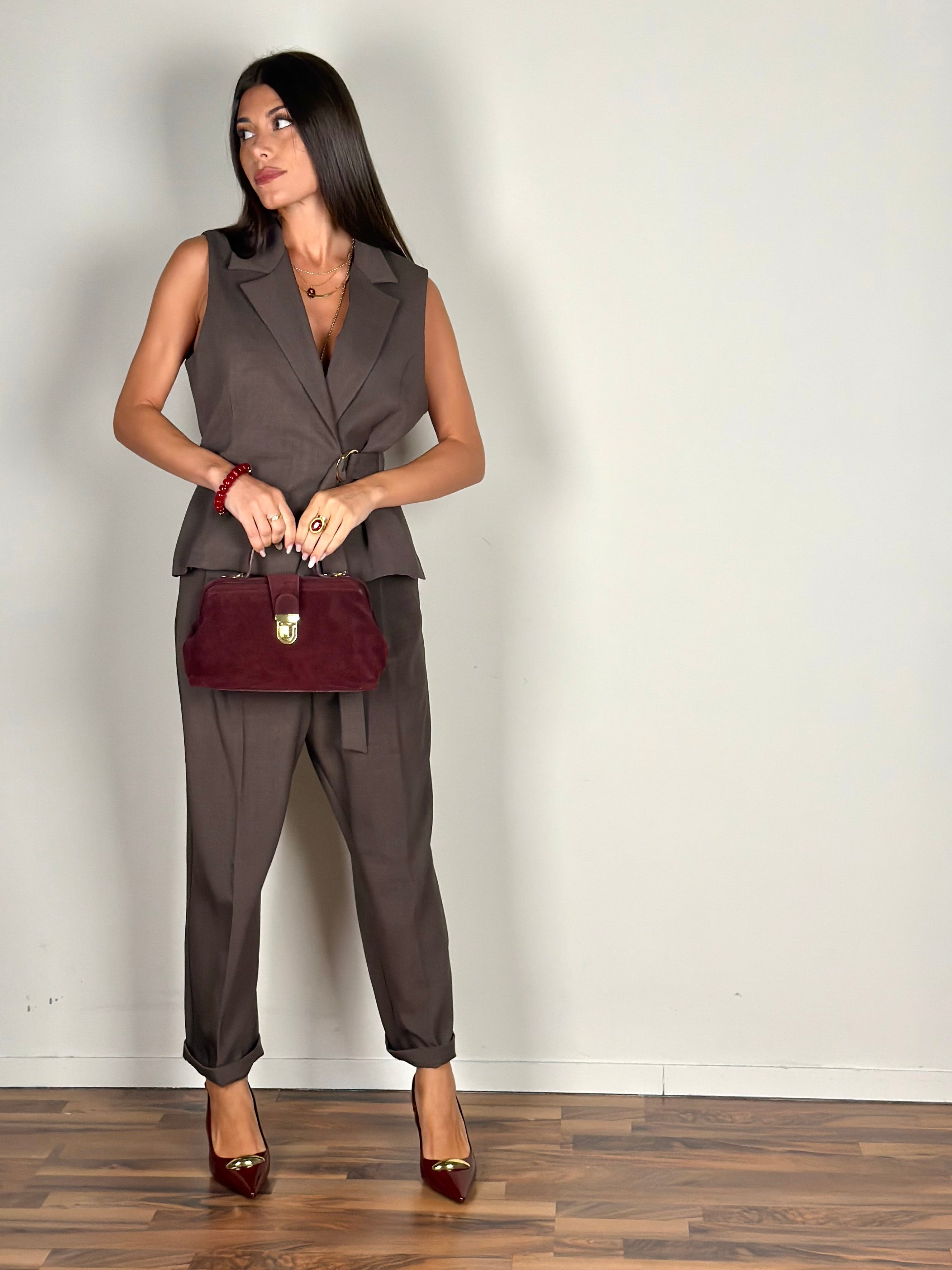 Pantalone Diana moro