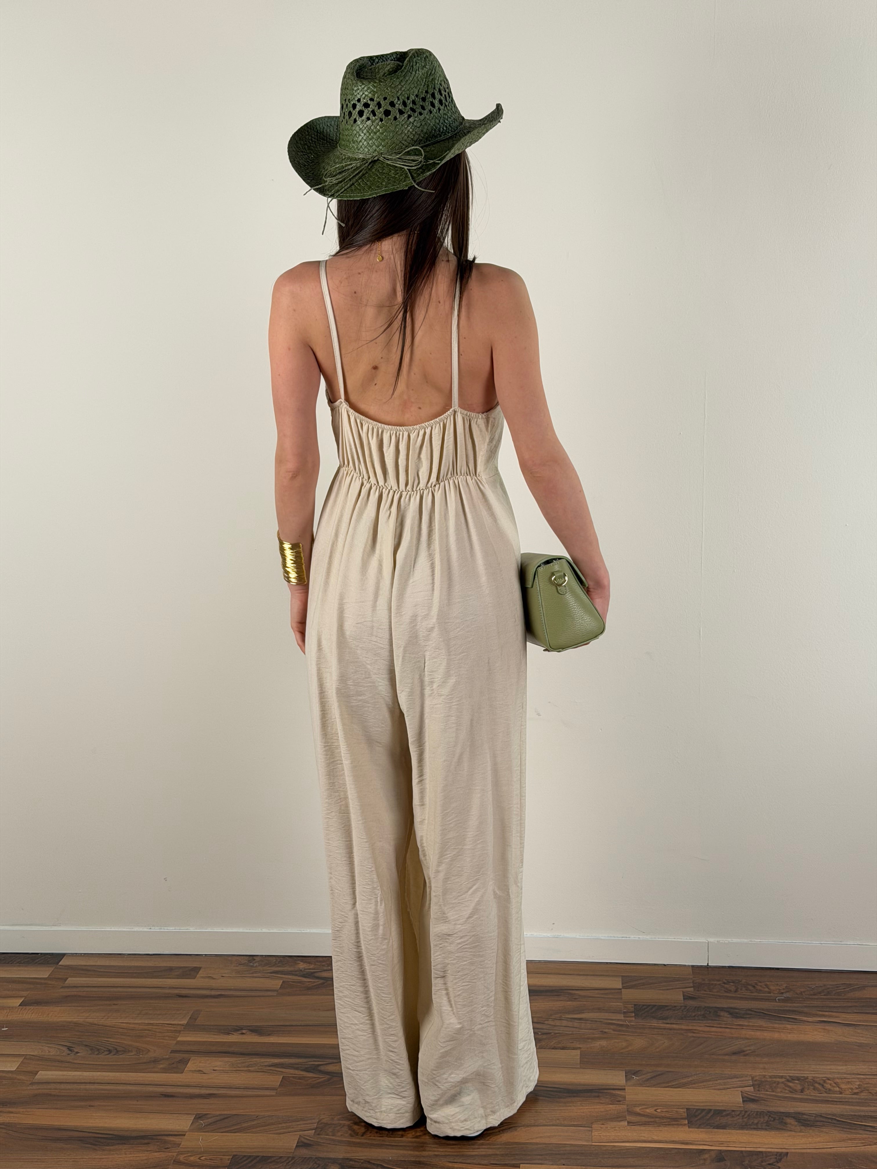 Tuta Cora beige