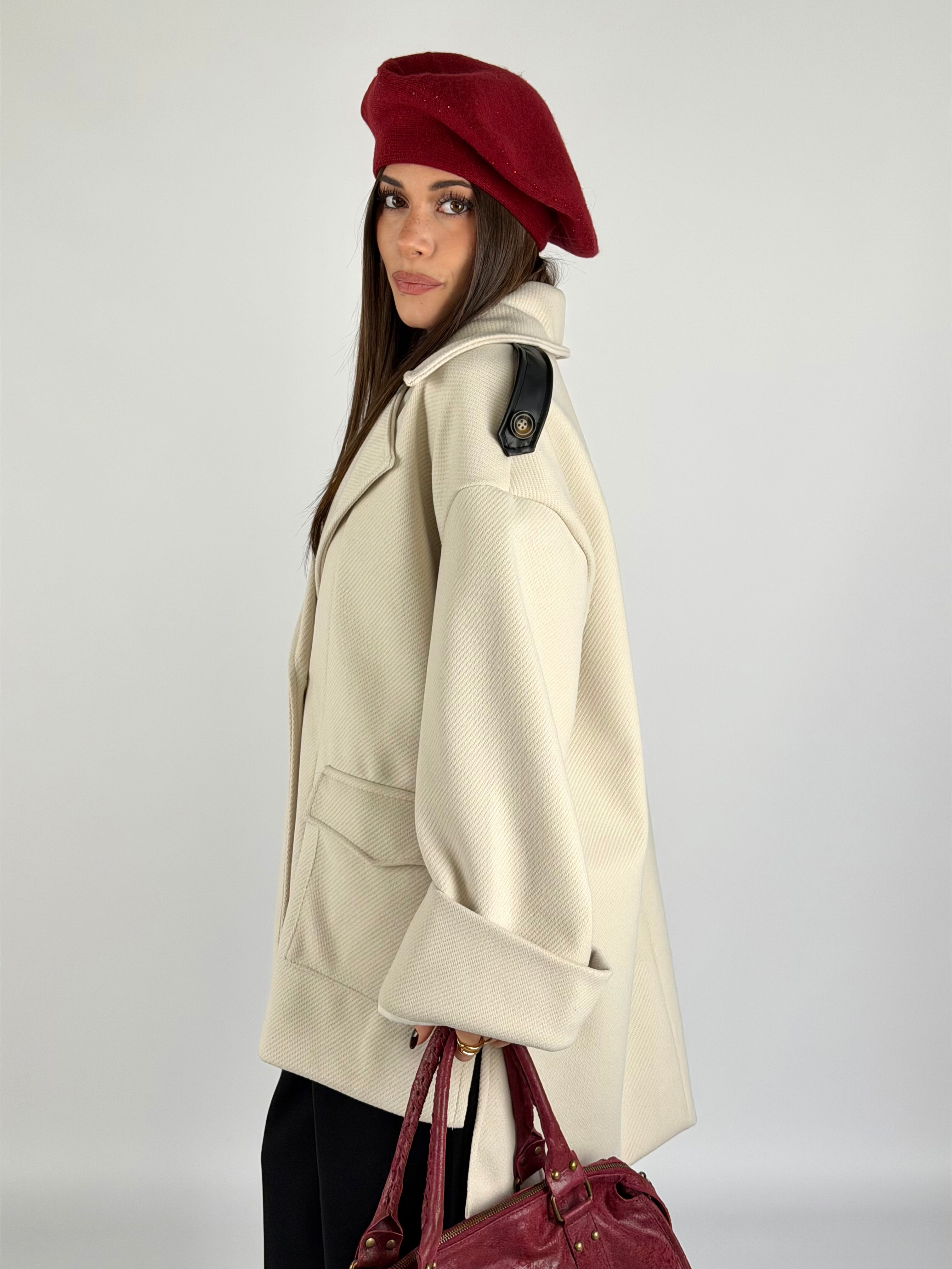 Cappotto Flora beige
