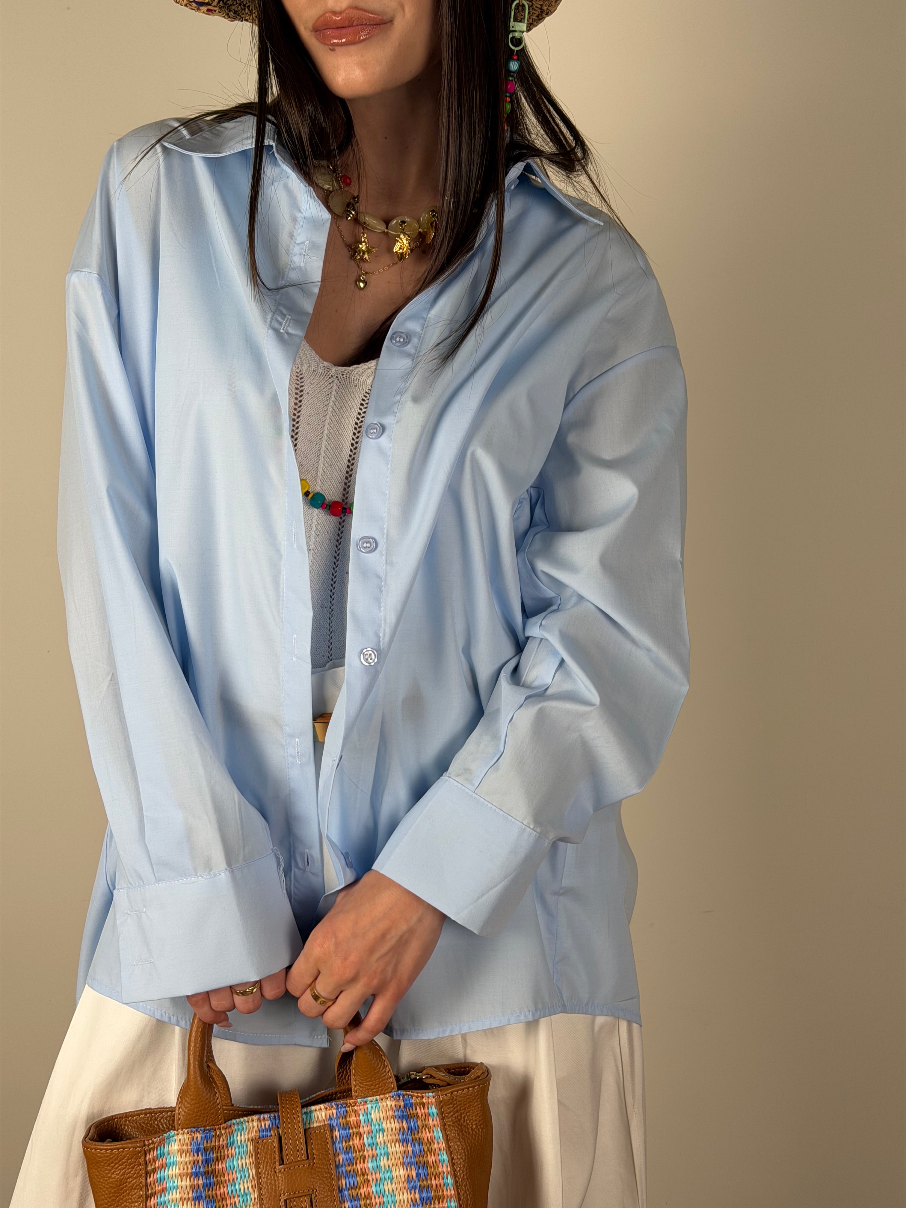 Camicia Zoe celeste