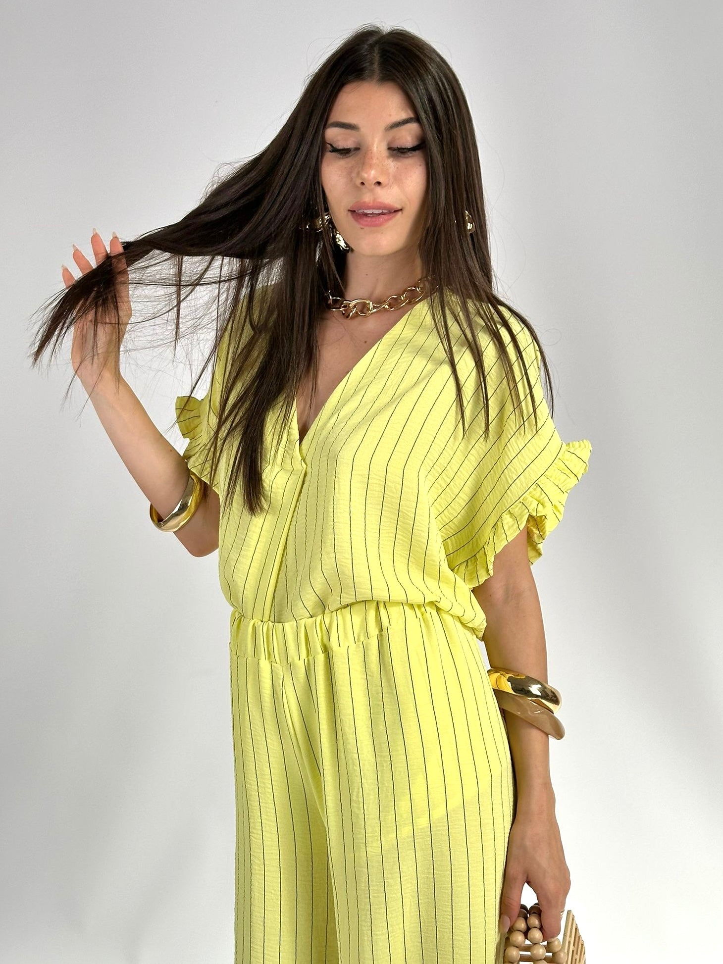 Completo Samantha giallo