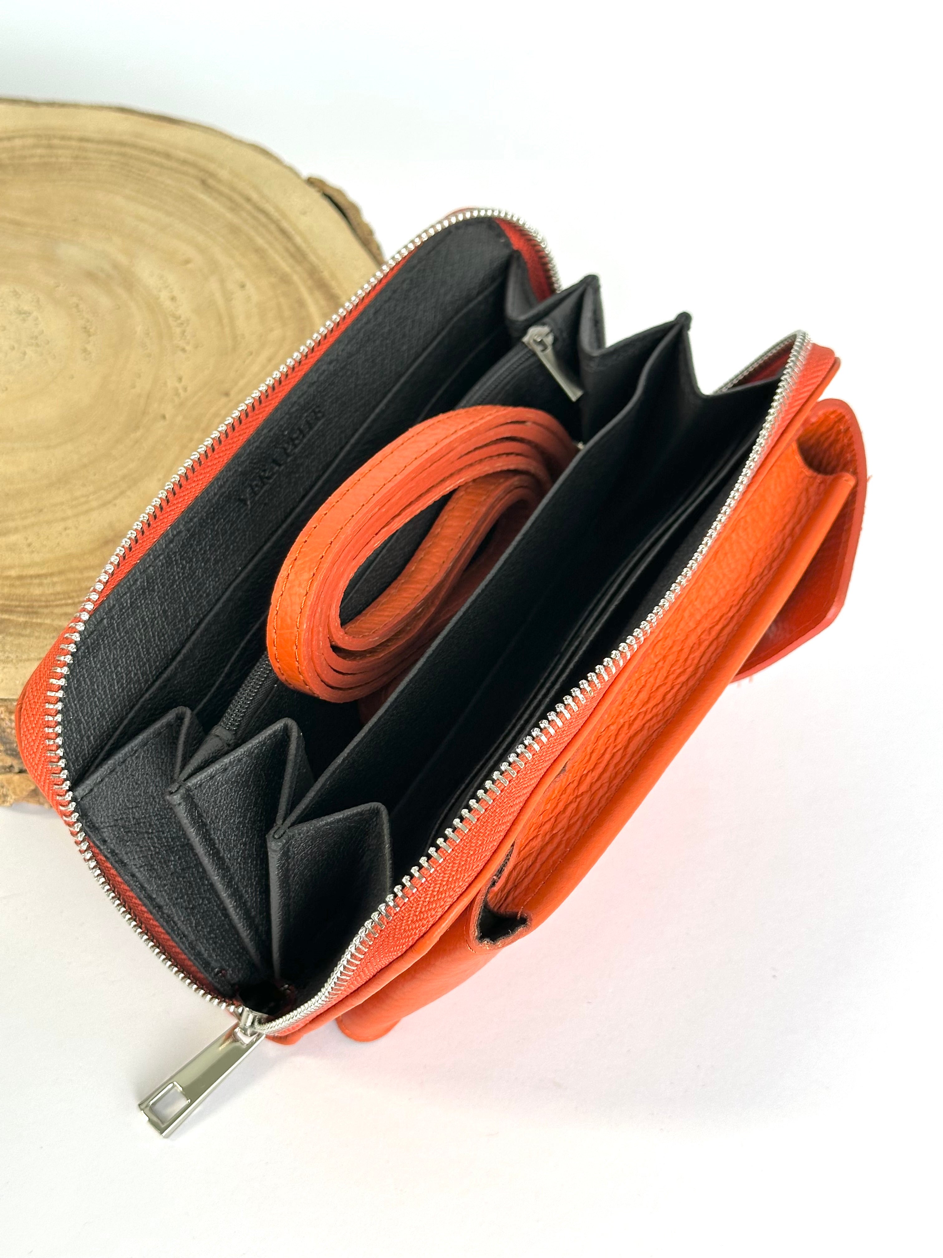 Portafogli Borsello grande con tracolla