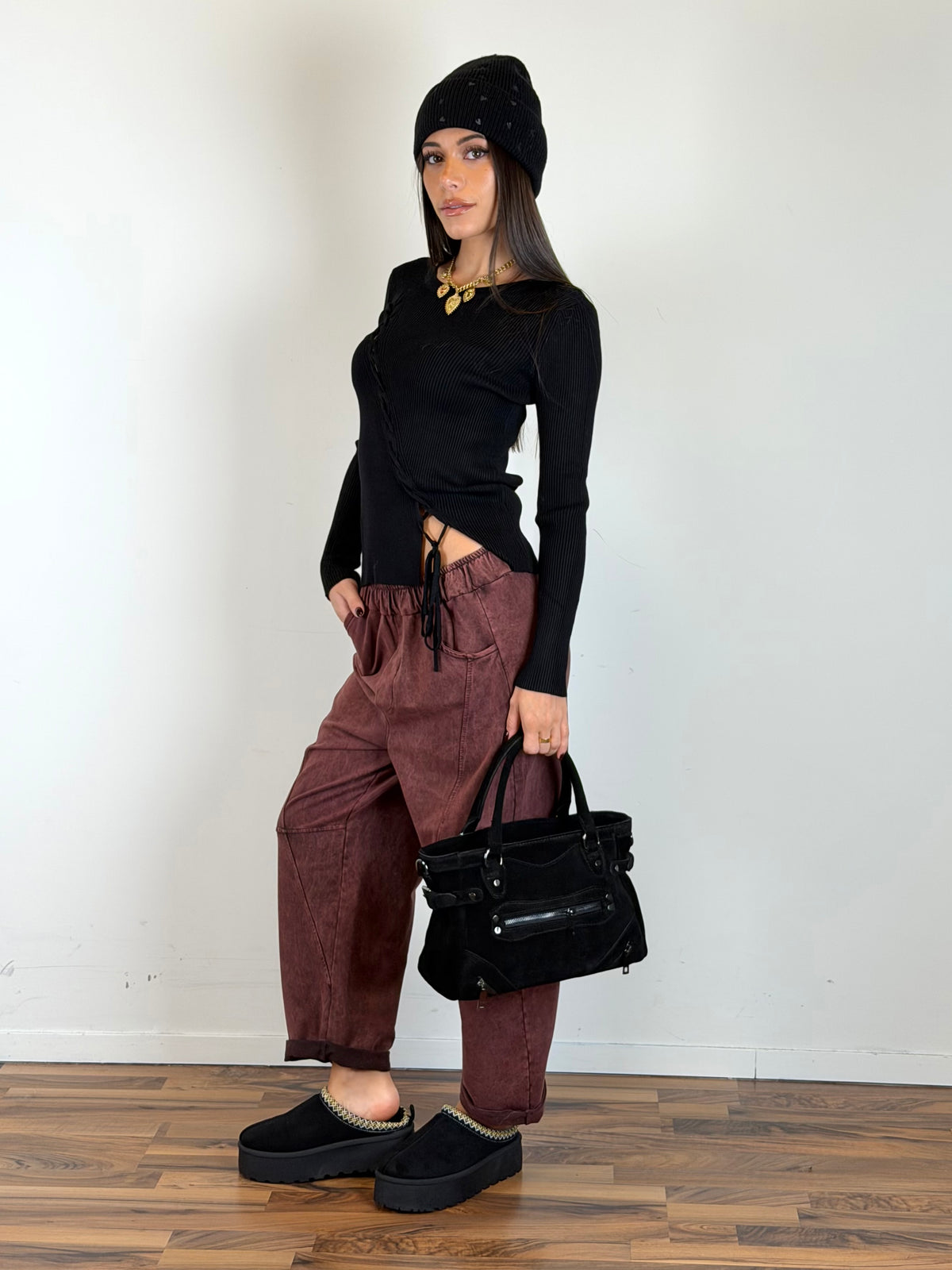 Maglia Wash nera