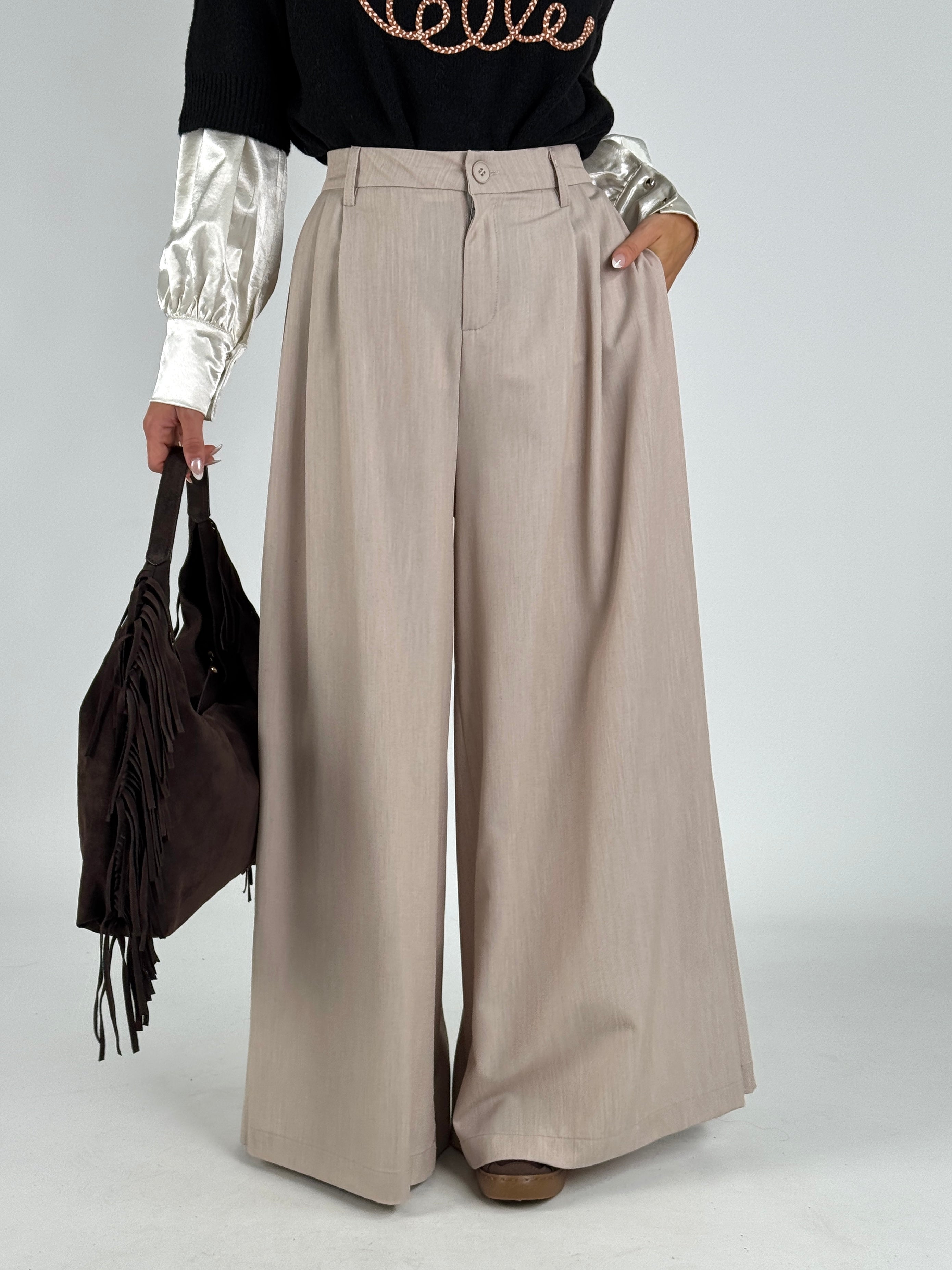 Pantalone Belle beige