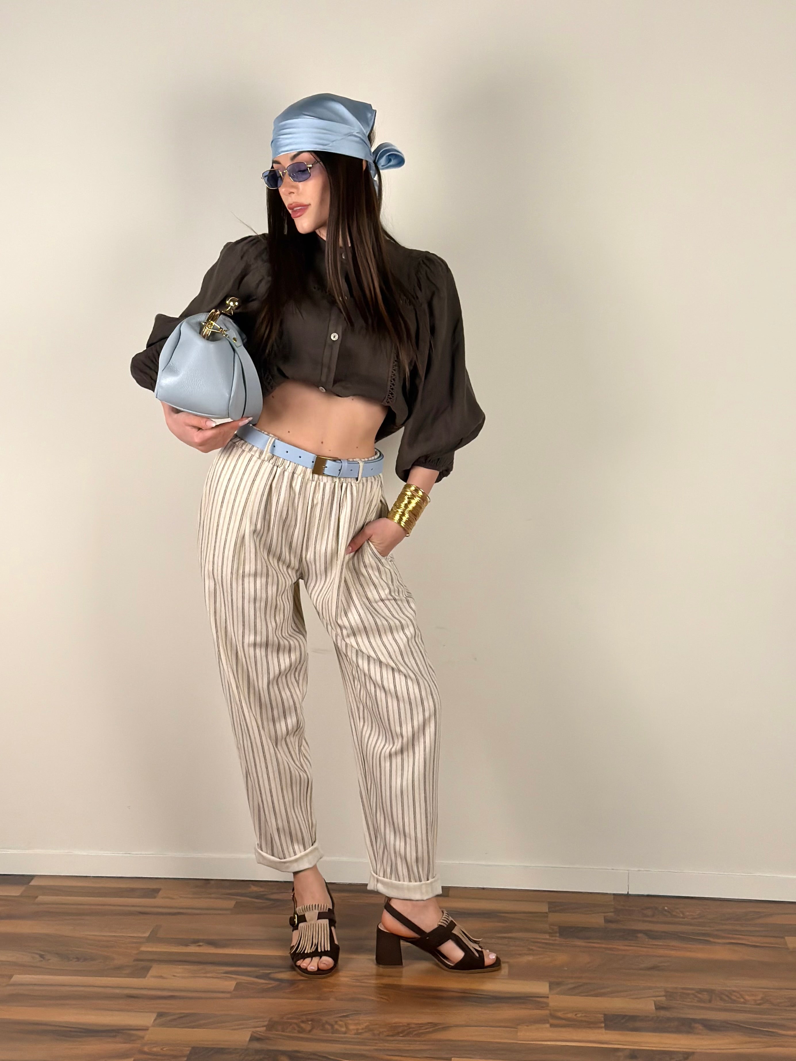 Pantalone Madrid beige