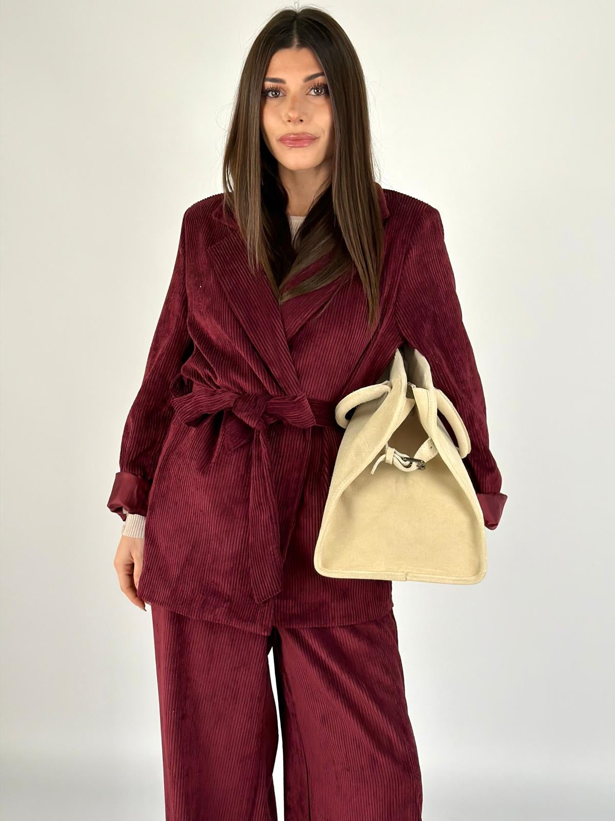 Completo Laura bordeaux