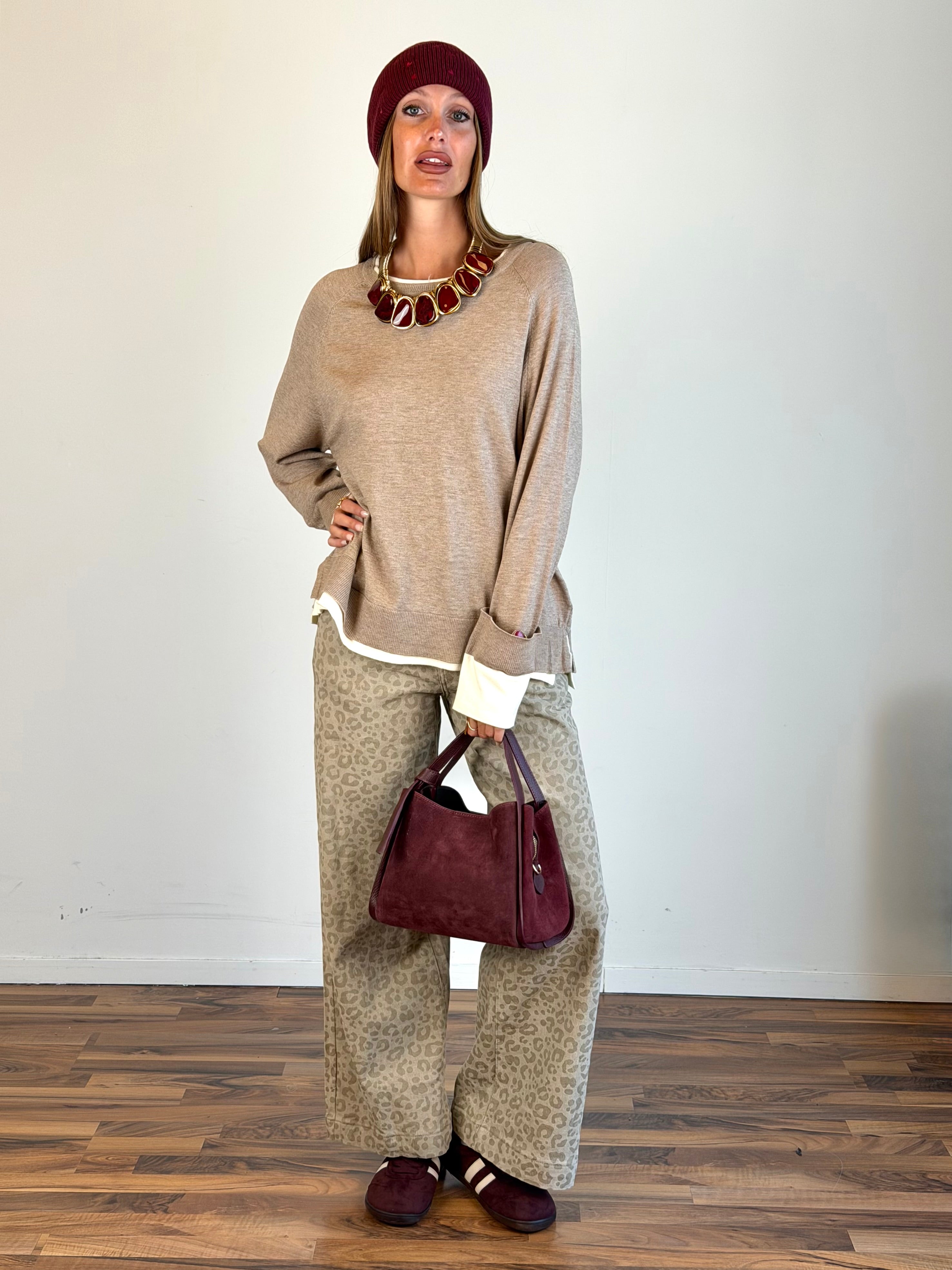 Maglia Corinne fango