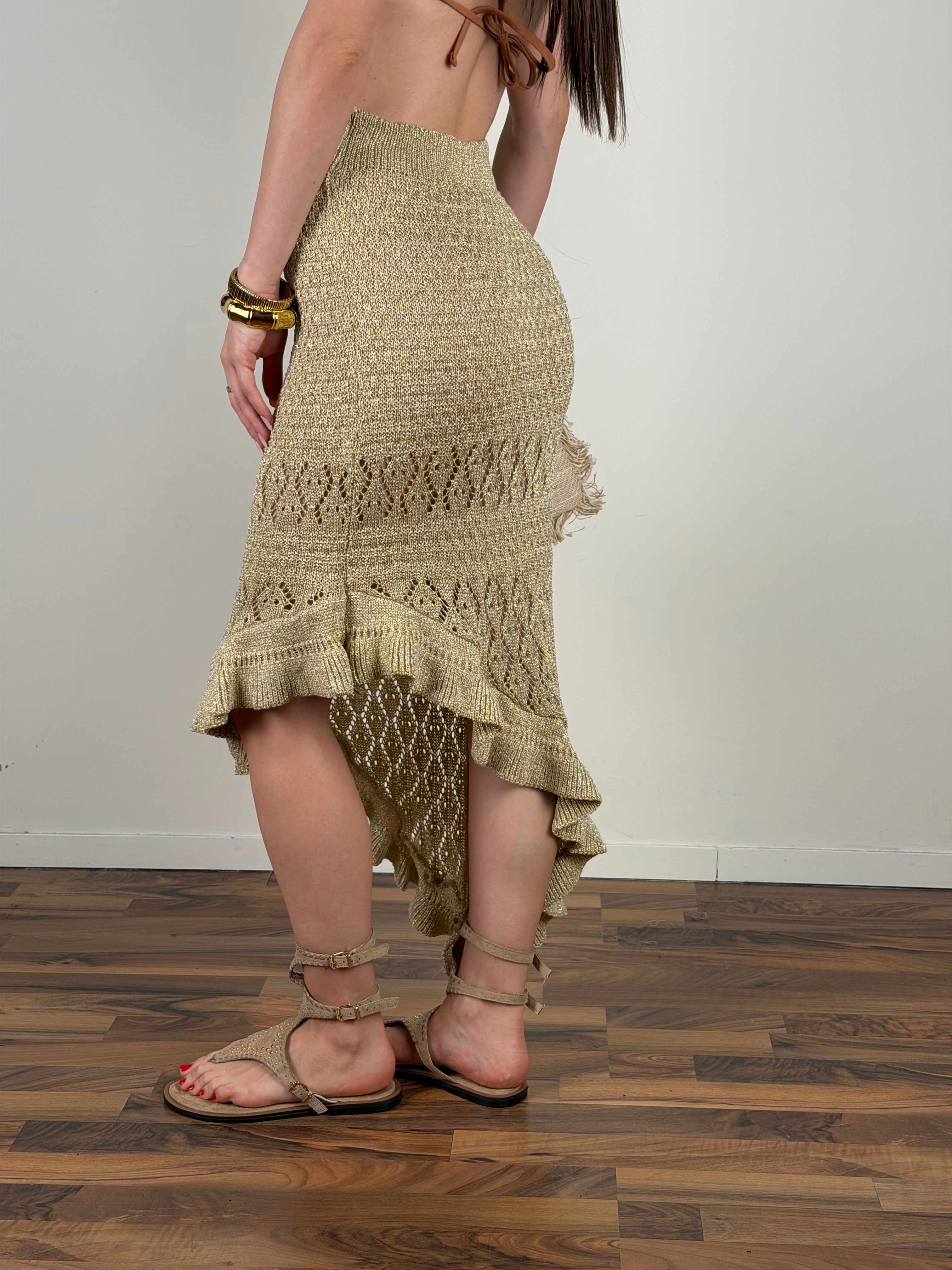 Gonna Copricostume beige