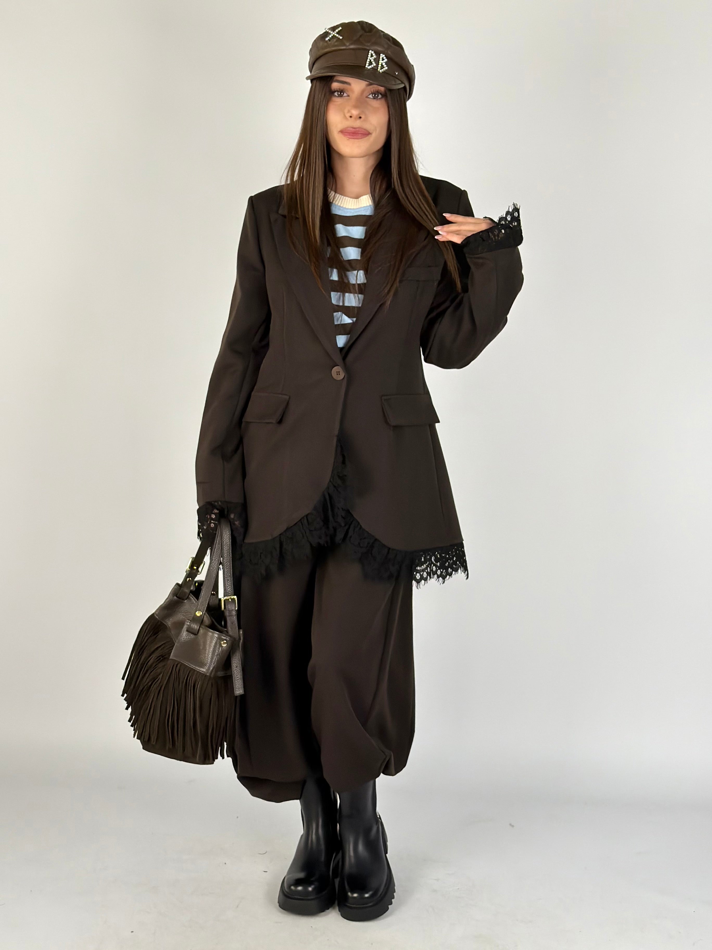 Giacca parigina moro