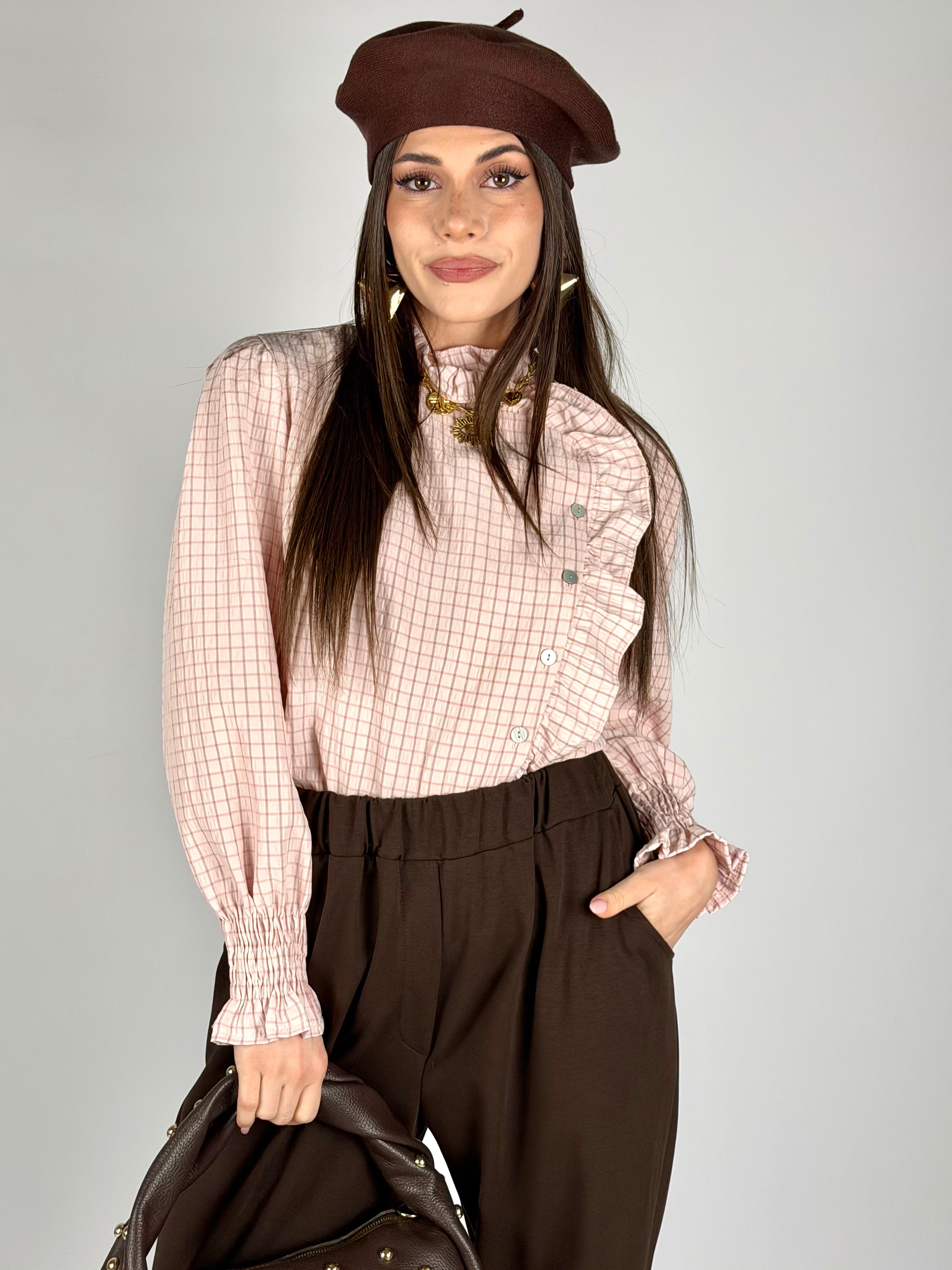 Camicia Angelina rosa