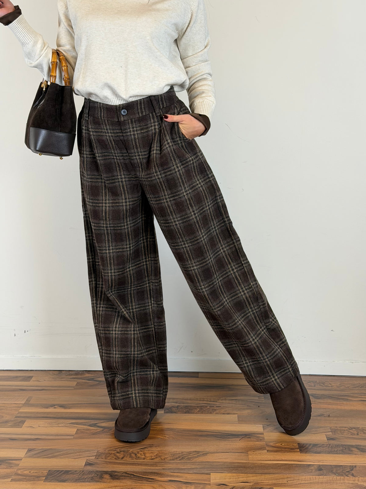 Pantalone Tartan moro