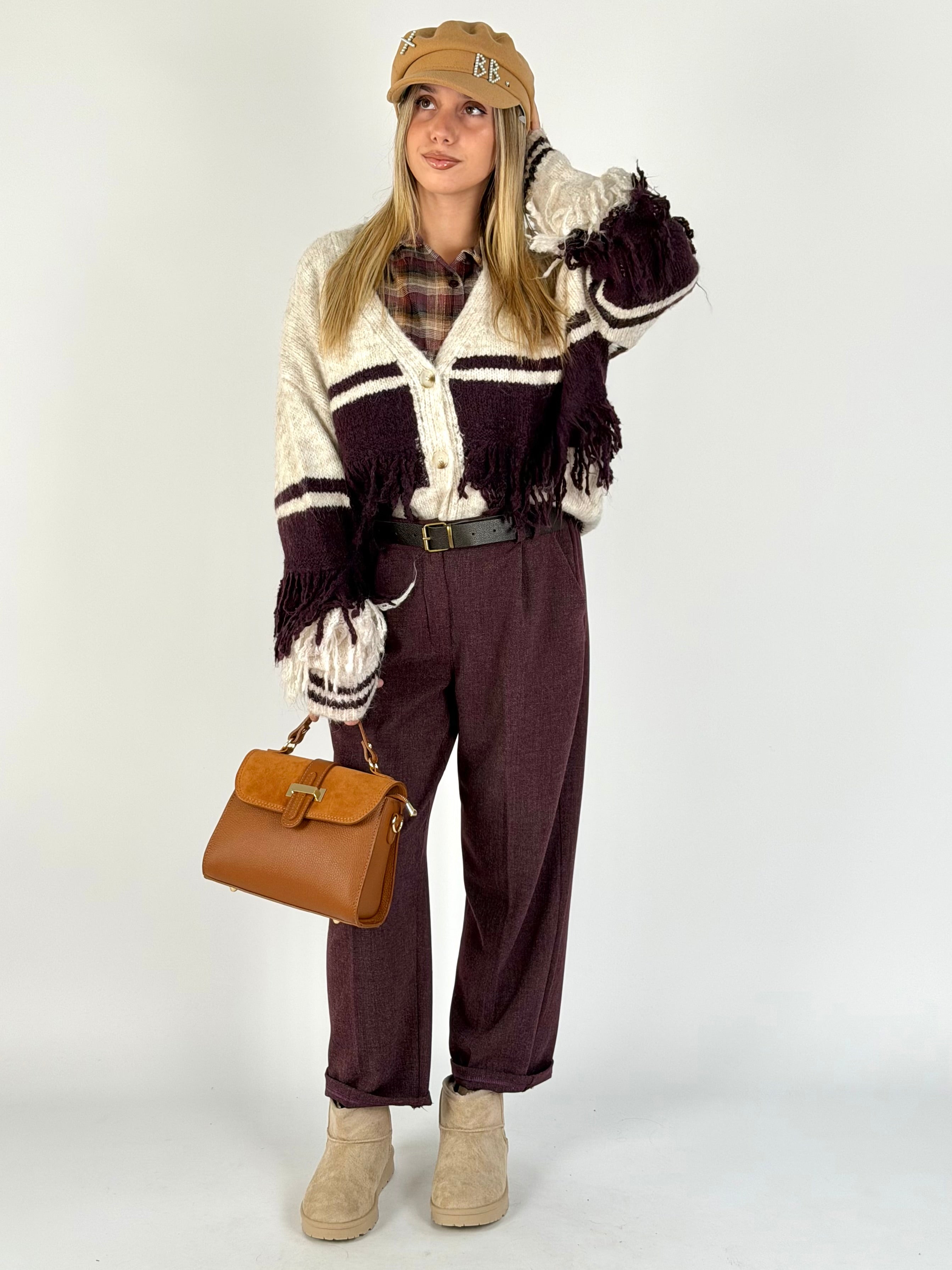 Maglia Mirea bordeaux