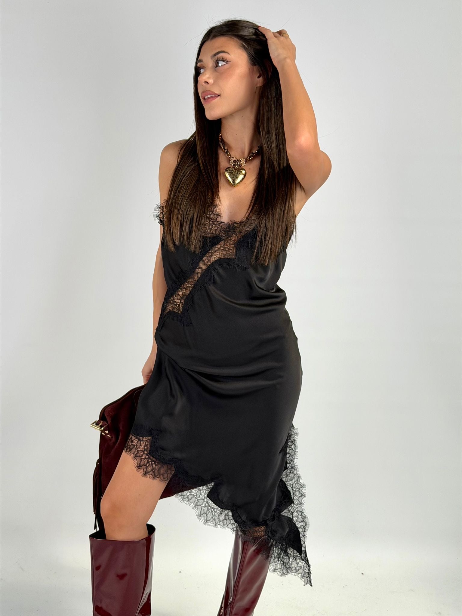 Abito NAOMI nero Napoli