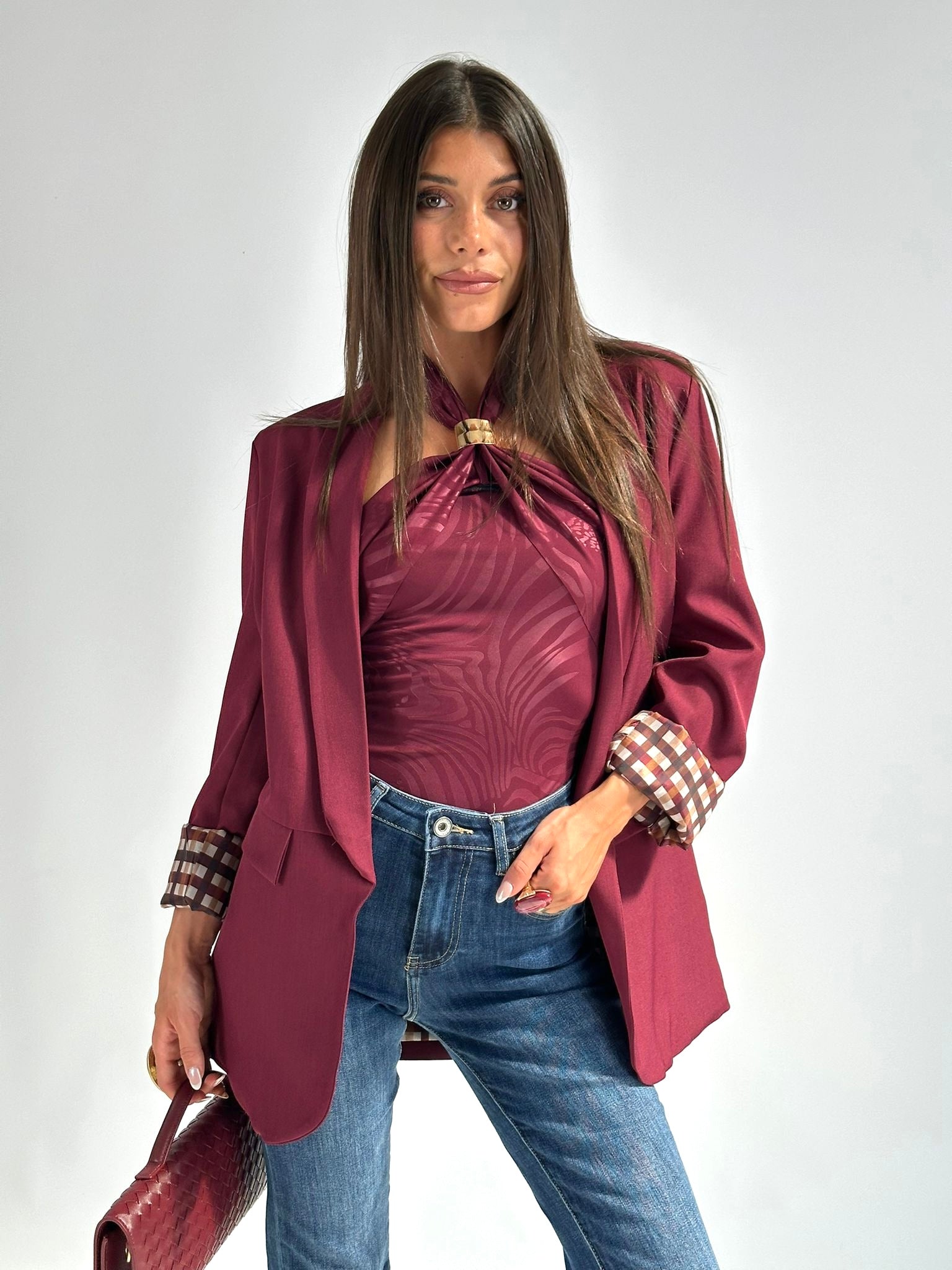 Giacca Lola bordeaux