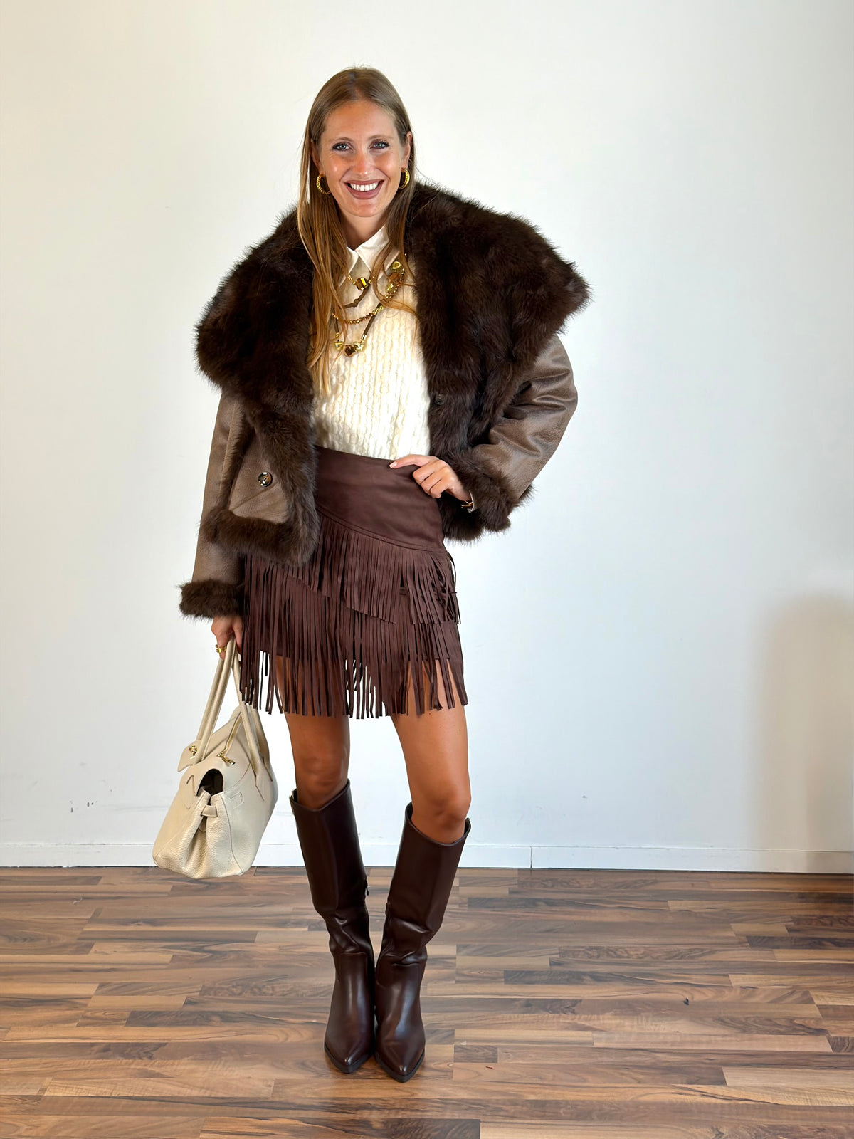 Pelliccia reversibile Jacqueline moro