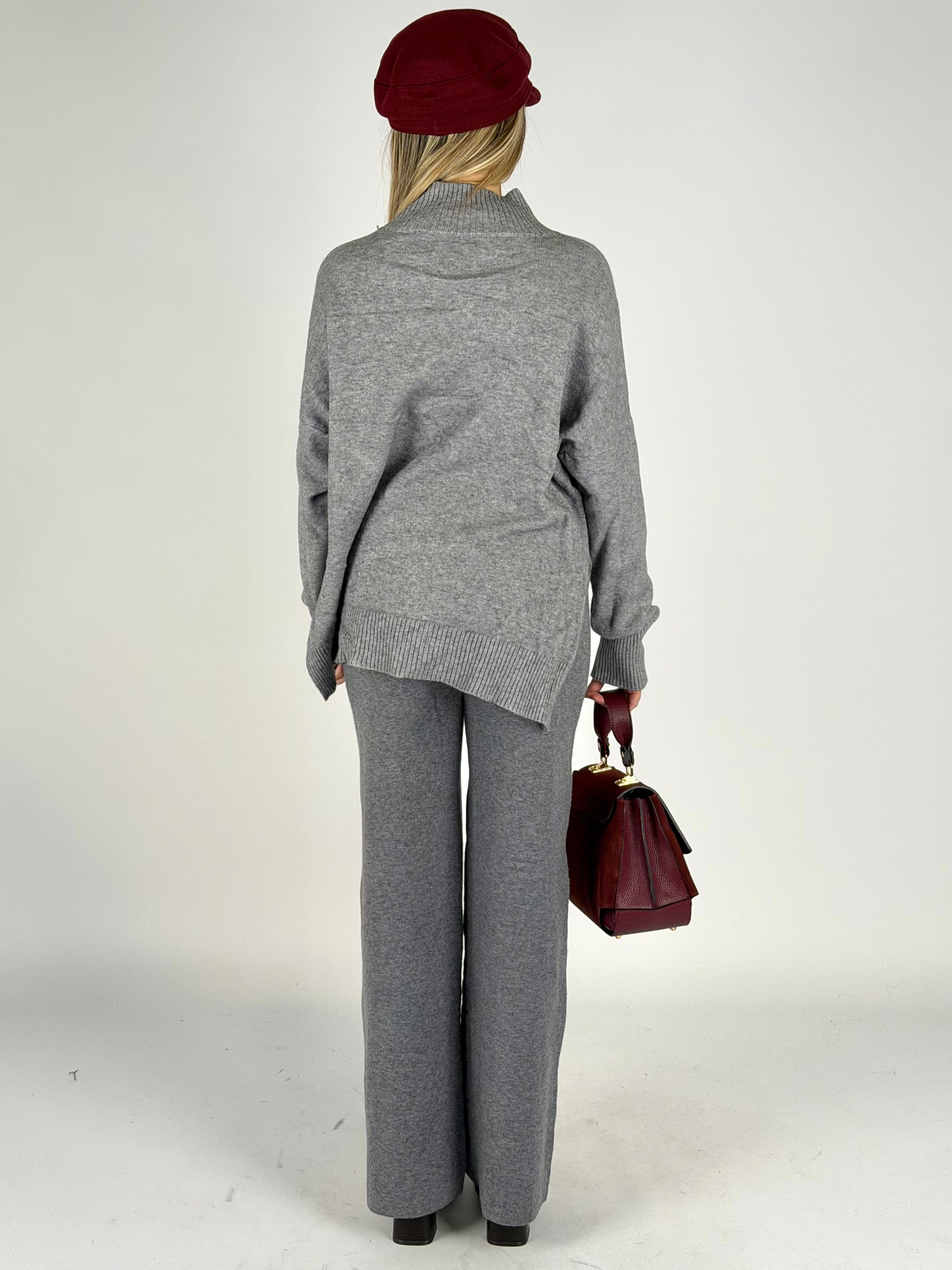 Pantalone tuta sportiva Aluna grigio