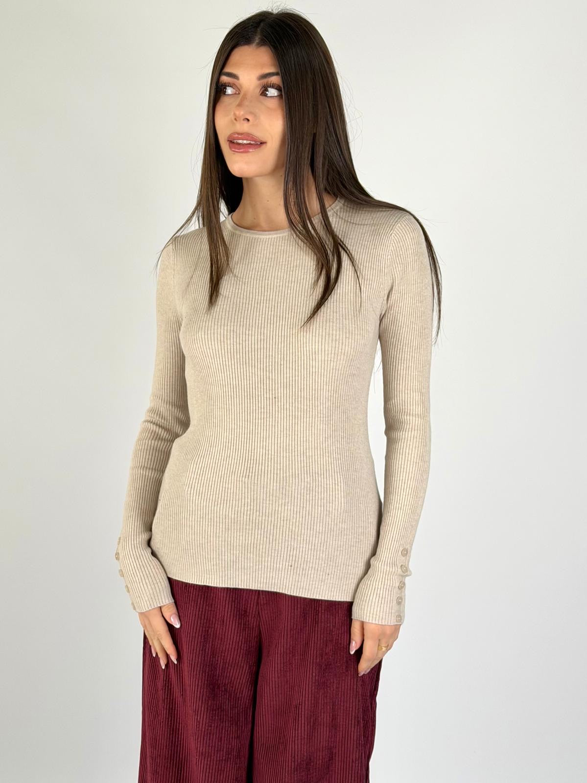 Maglia Laura beige