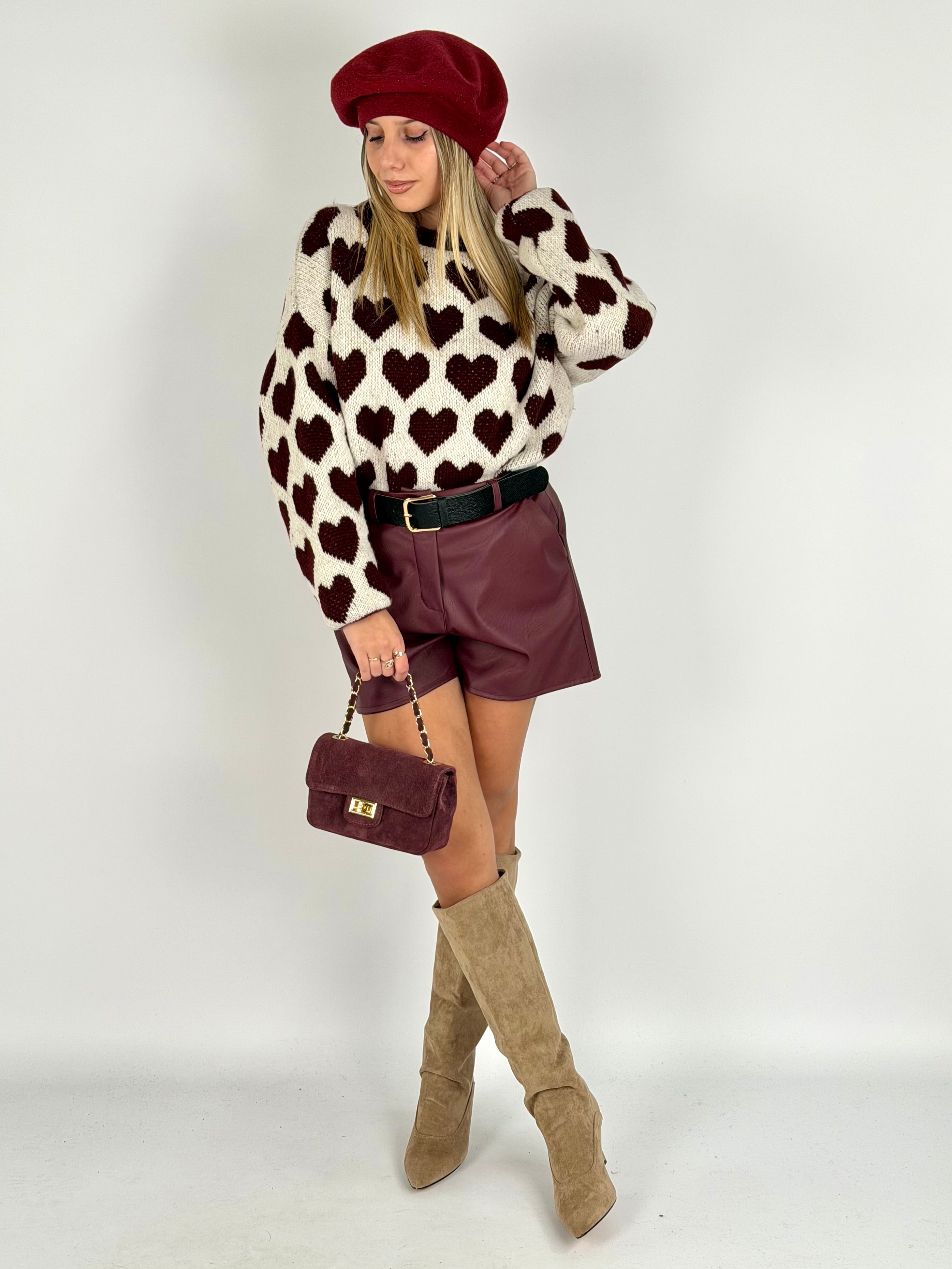 Maglia Firenze bordeaux