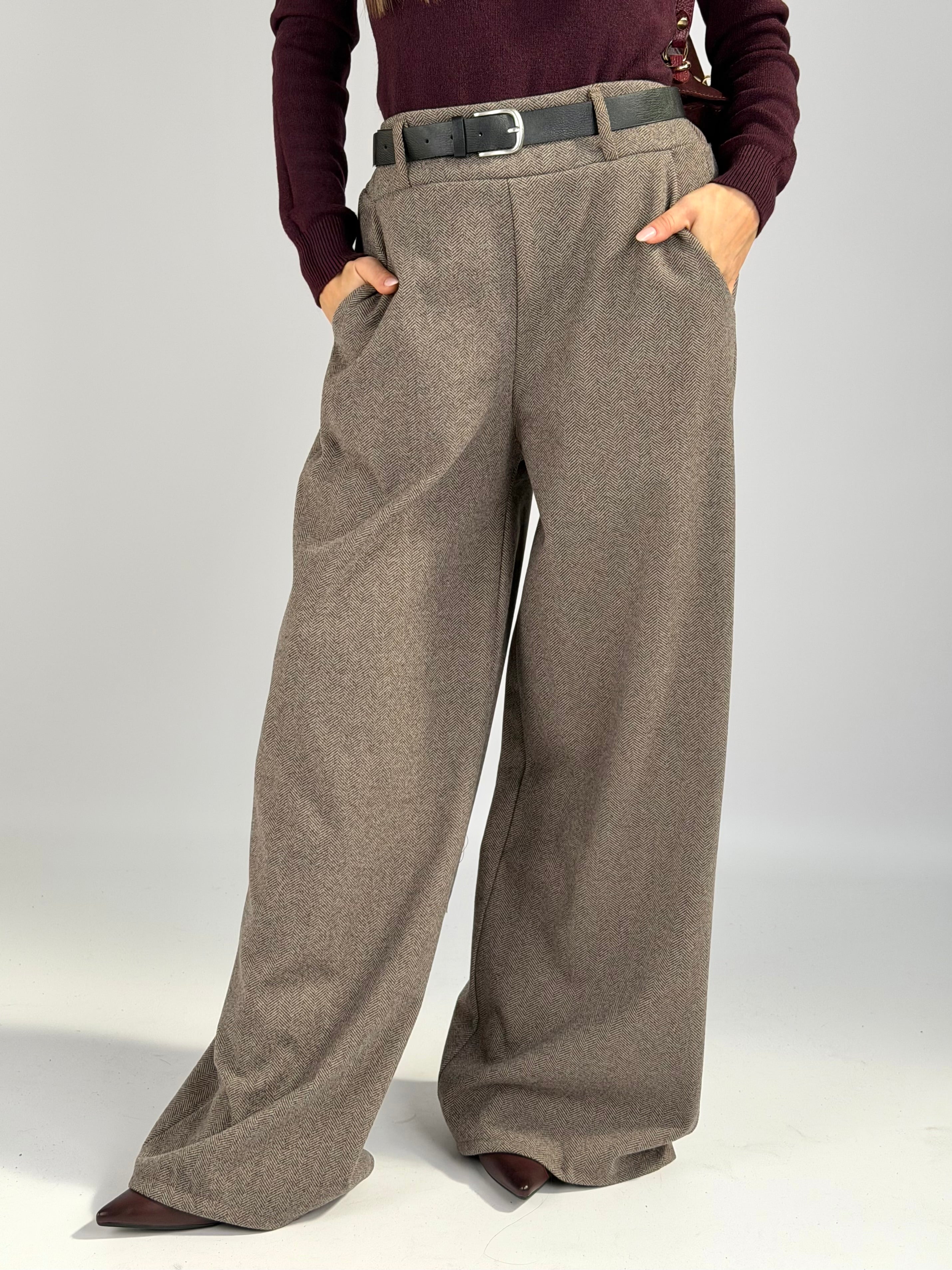 Pantalone completo boucle