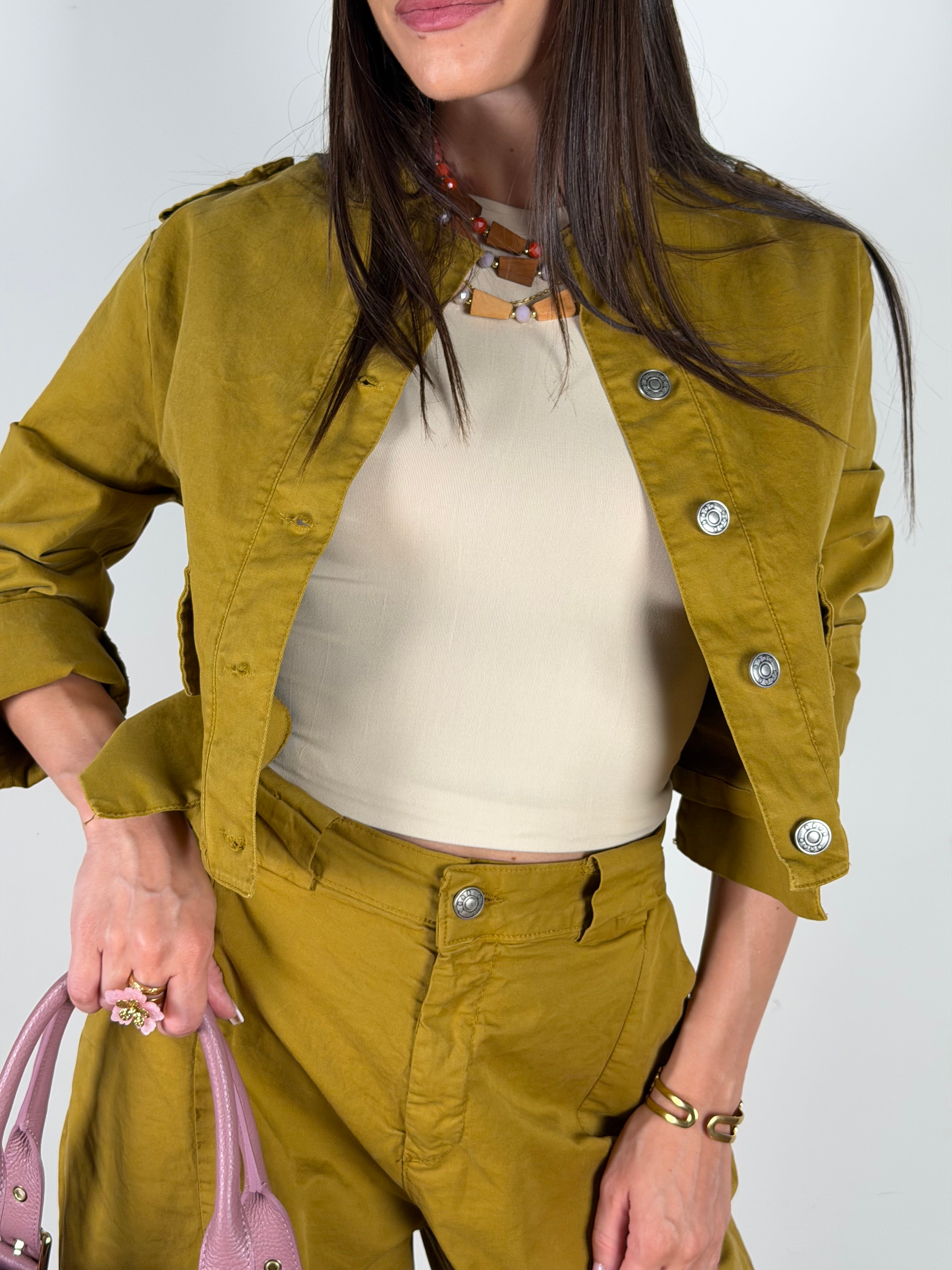 Giubbino Josephine giallo