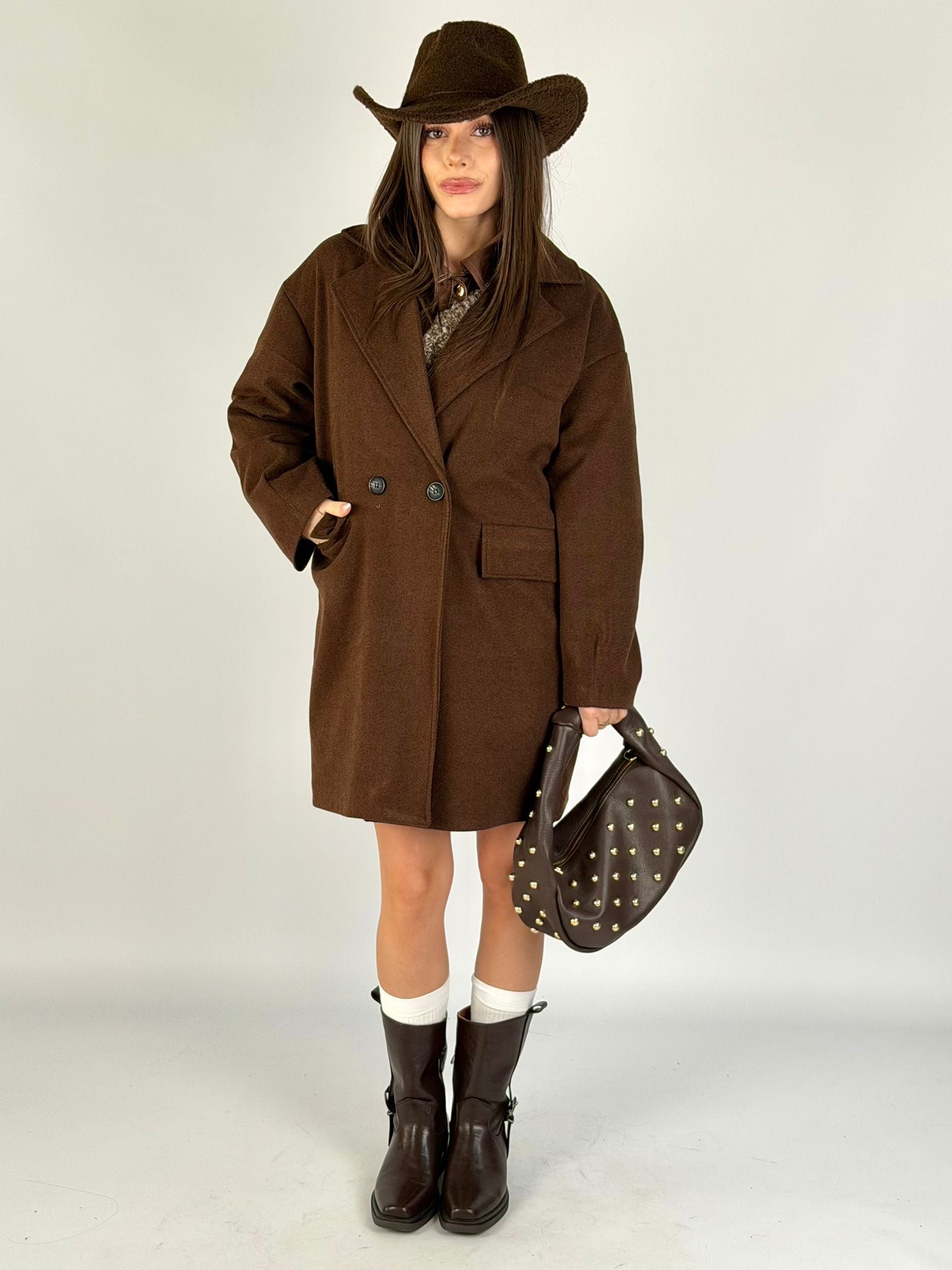Cappotto bonton moro