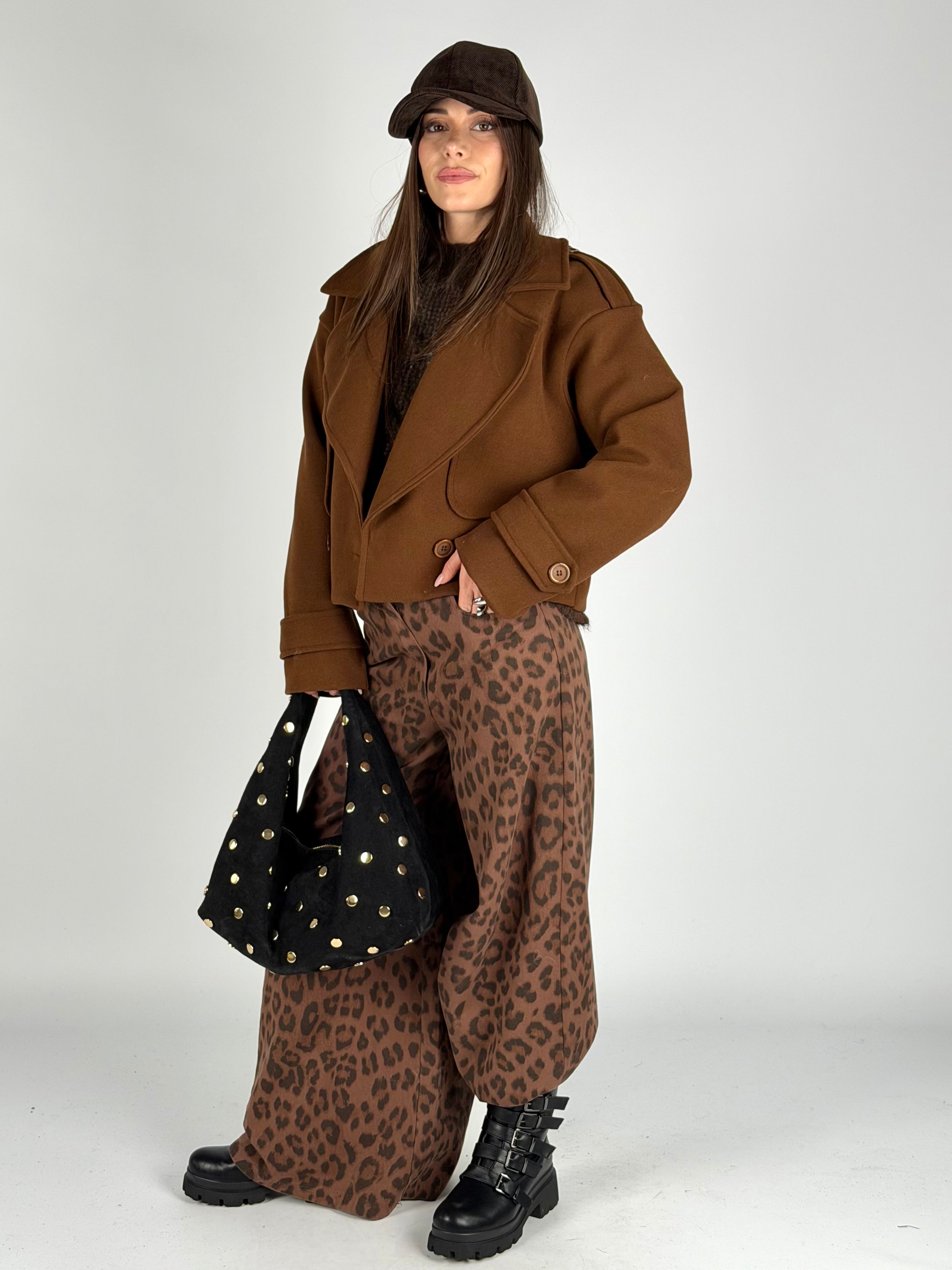 Cappotto Claire moro