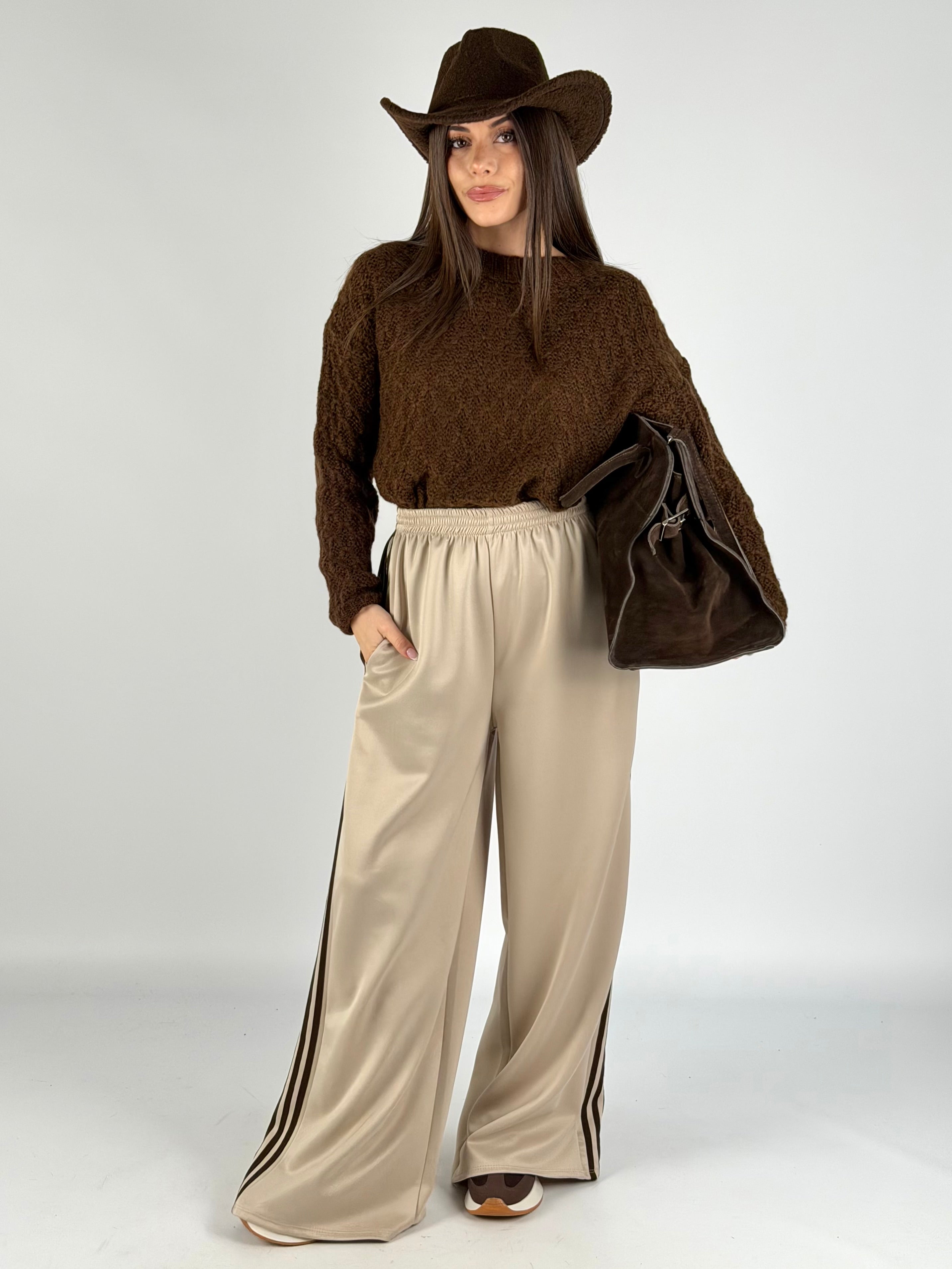 Pantalone Mabel beige