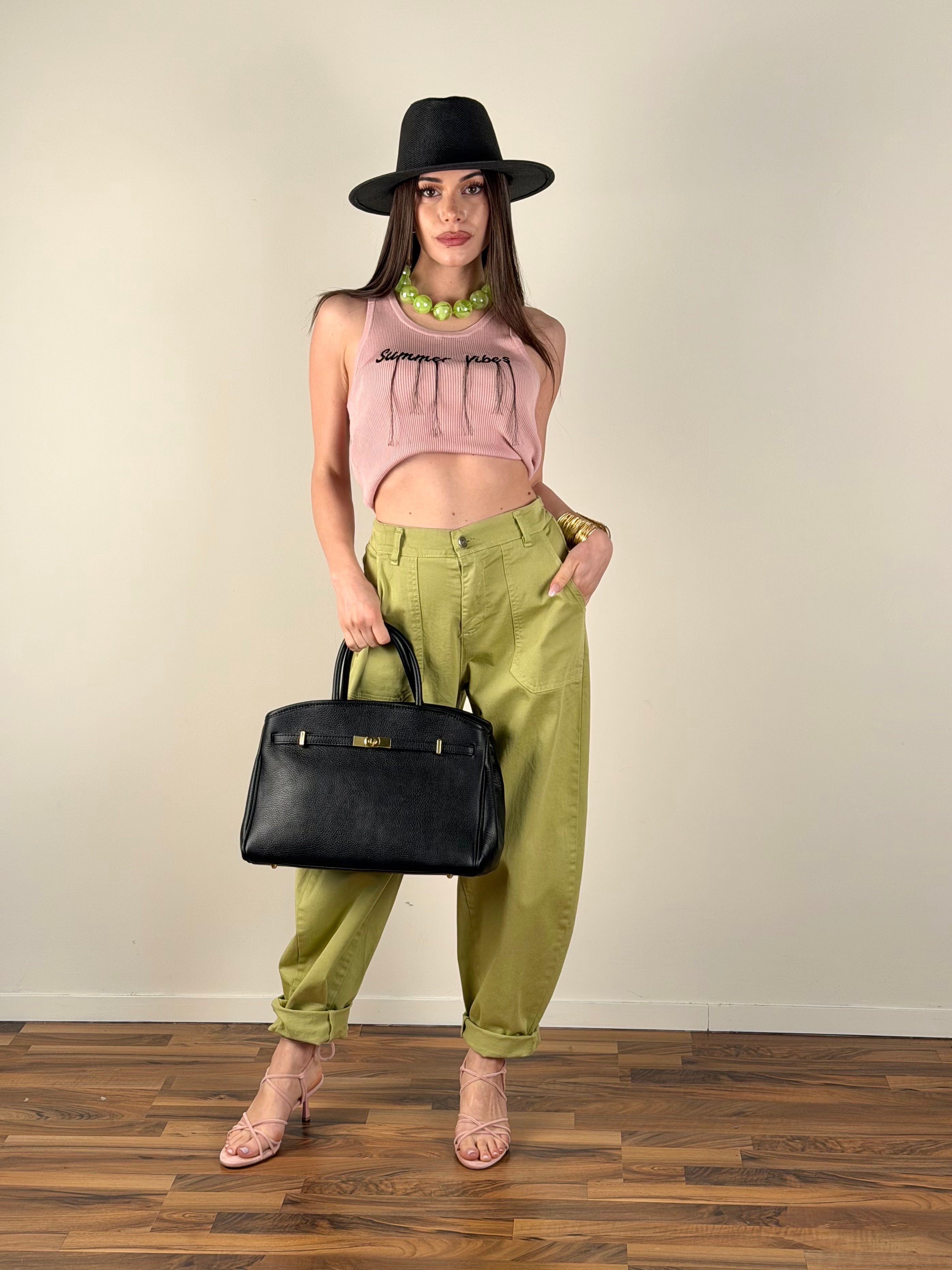 Pantalone Vibes verde