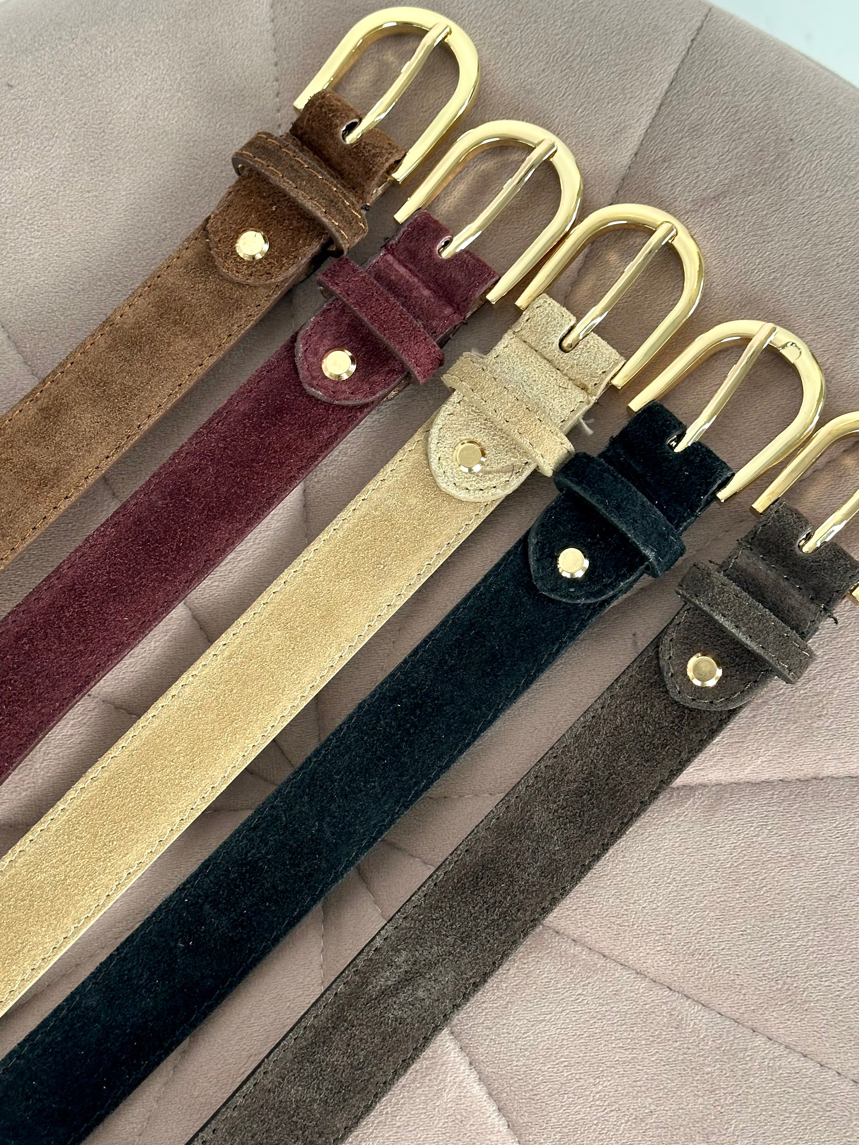 Cintura Louise scamosciata