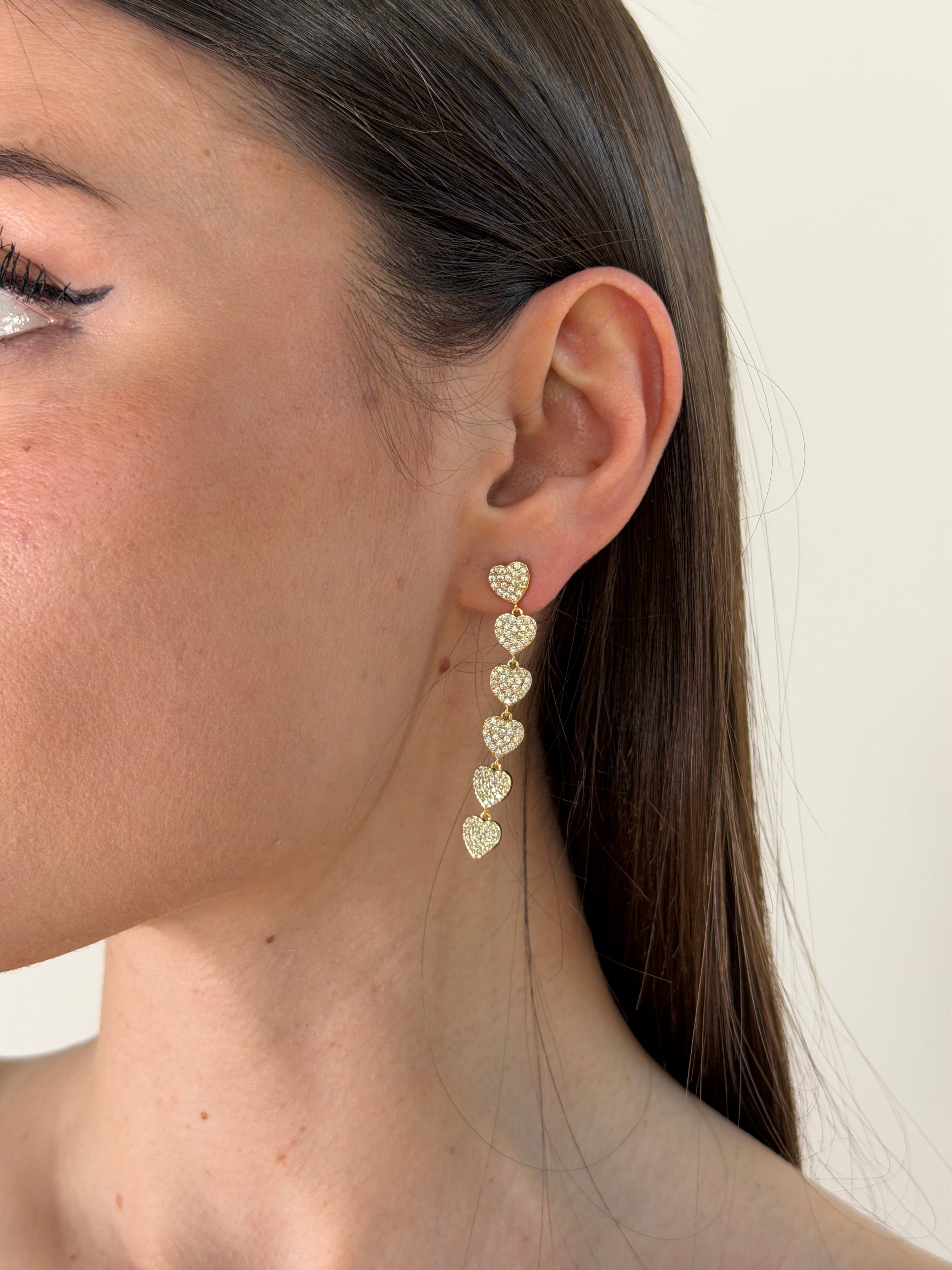 Orecchini Regina di cuori - 2 colori