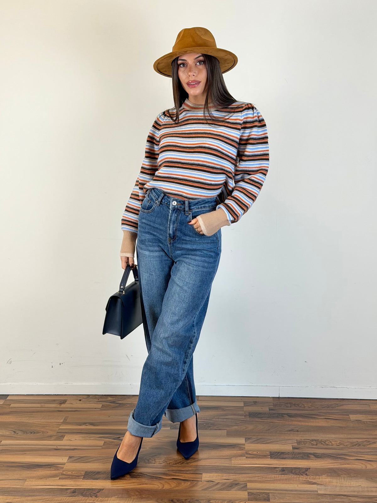 Jeans Caramel blu