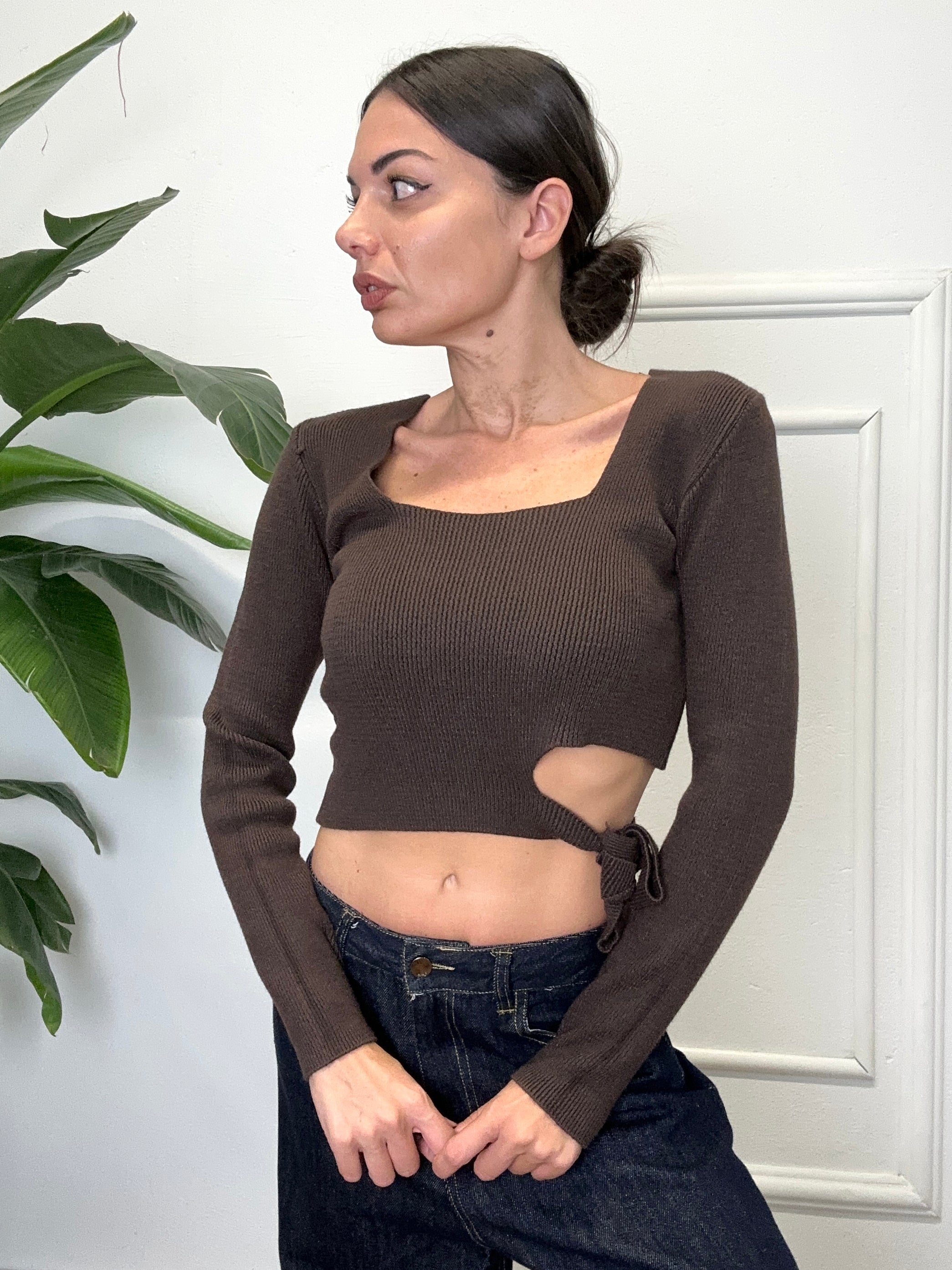 Maglioncino nodo moro