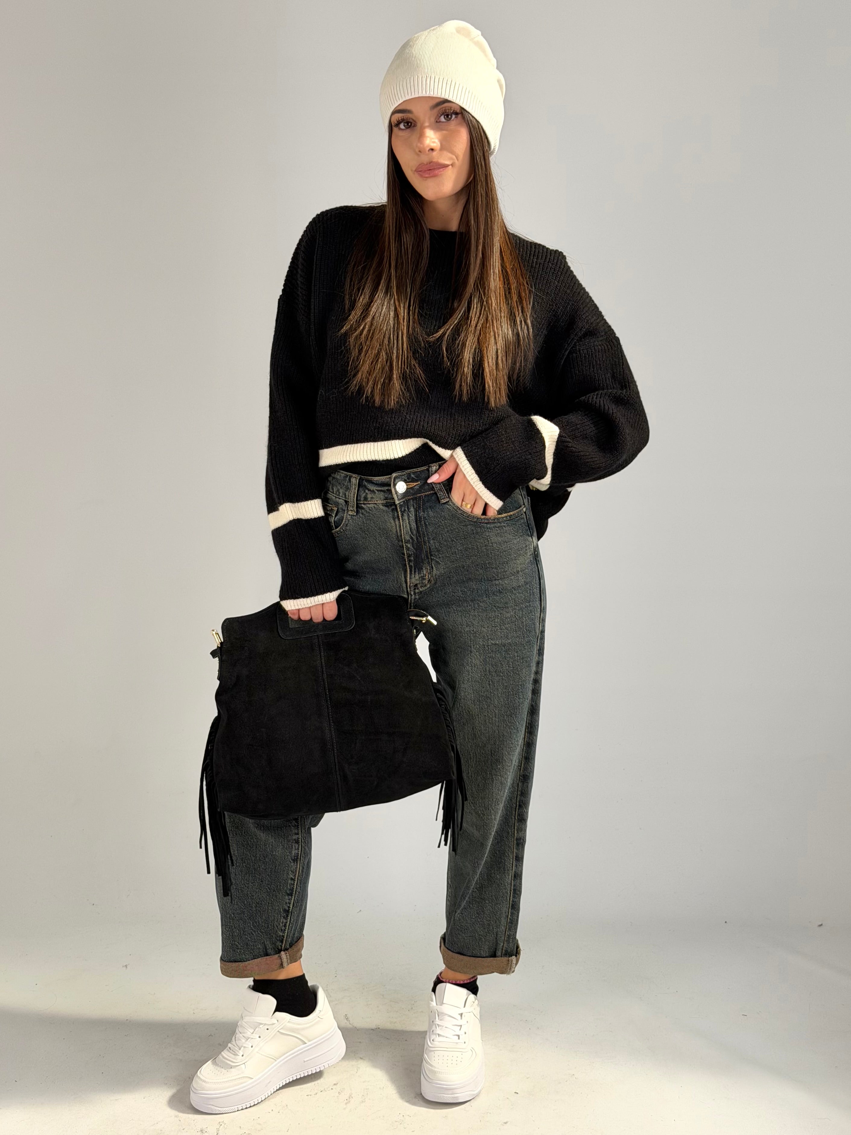 Maglione Trinity nero