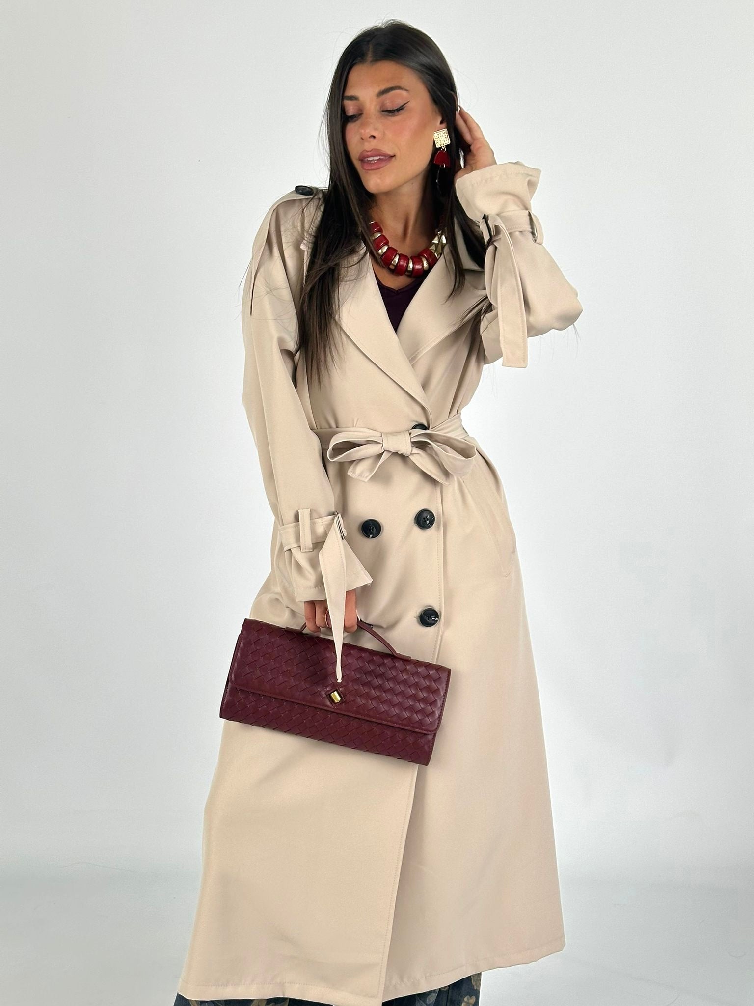 Trench New collection beige