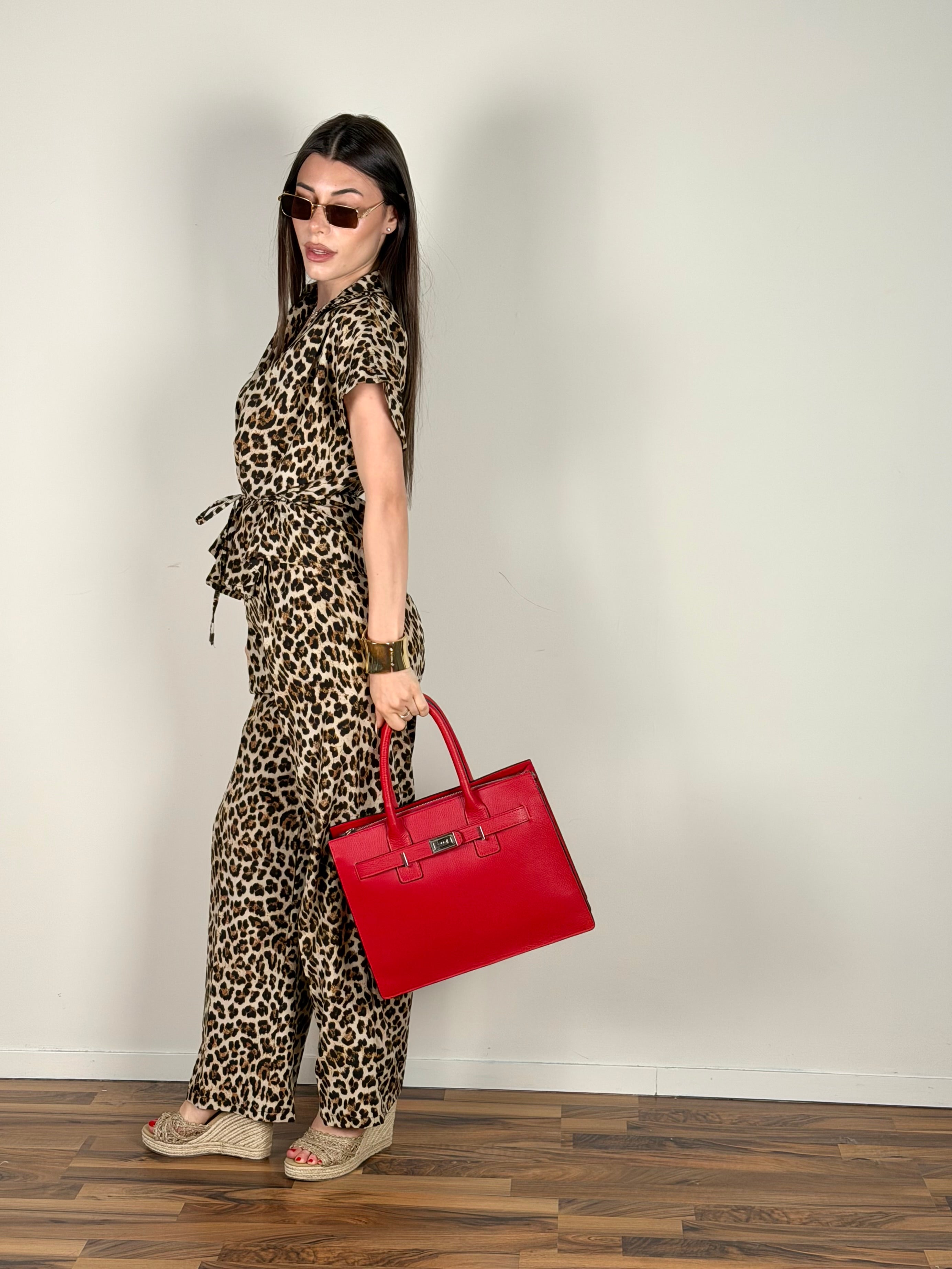 Completo Day-off Leopard