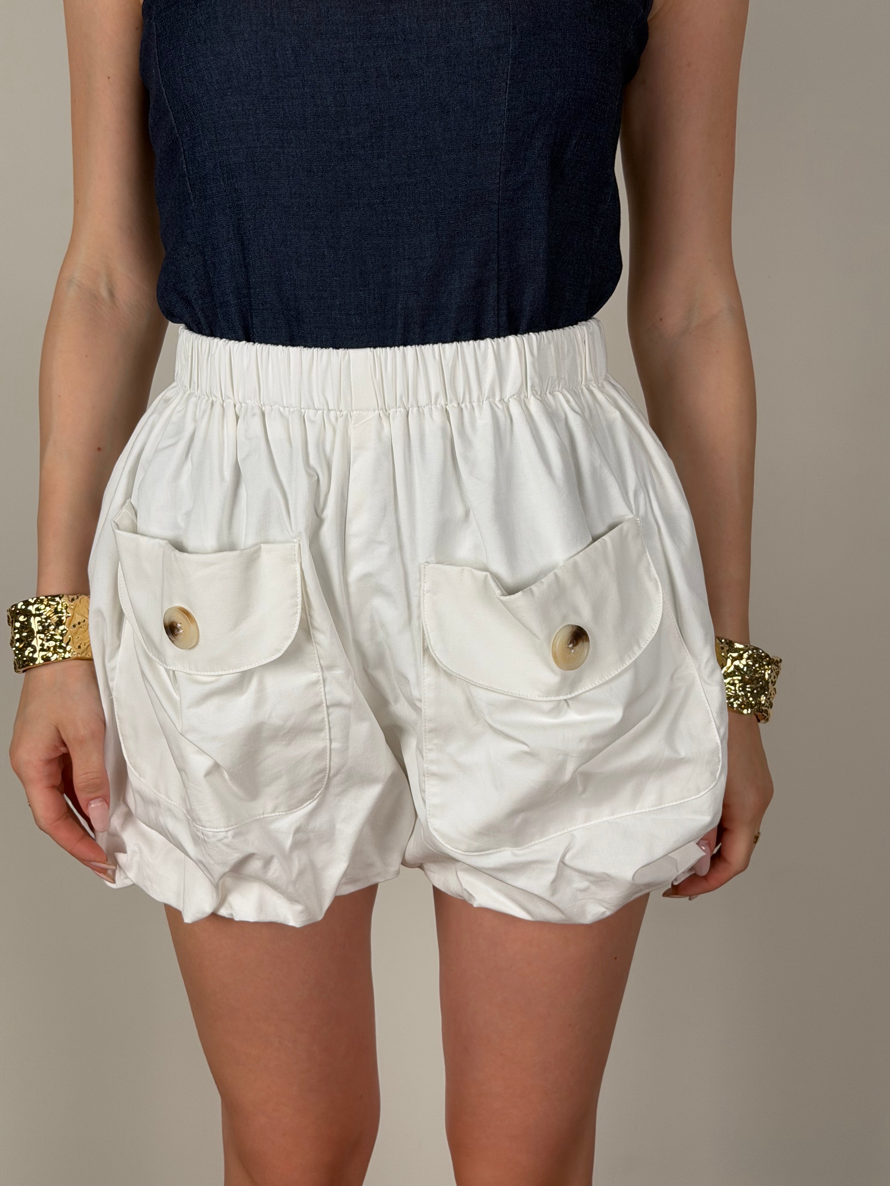 Short Nizza bianco